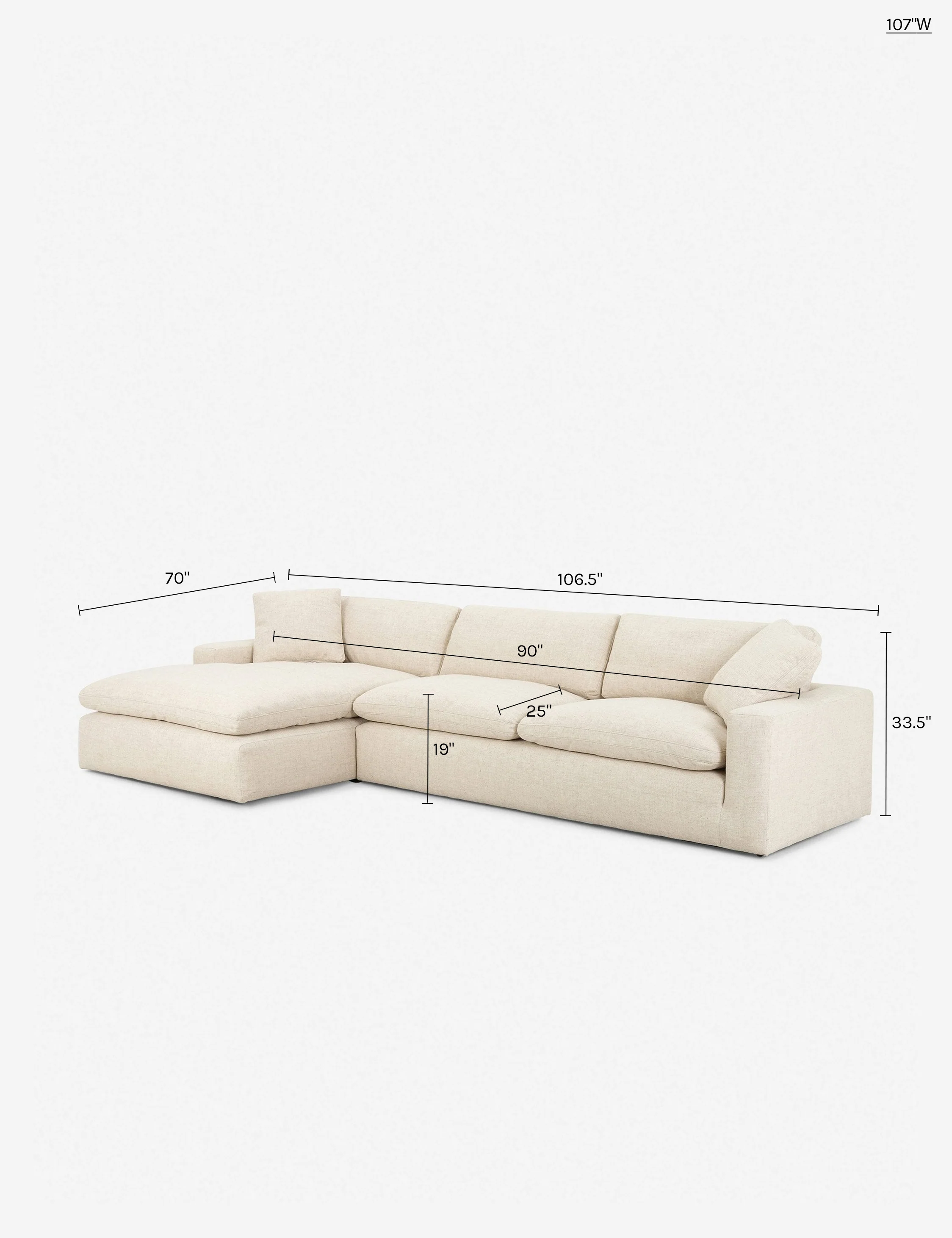 Rita Sectional Sofa - Image 17