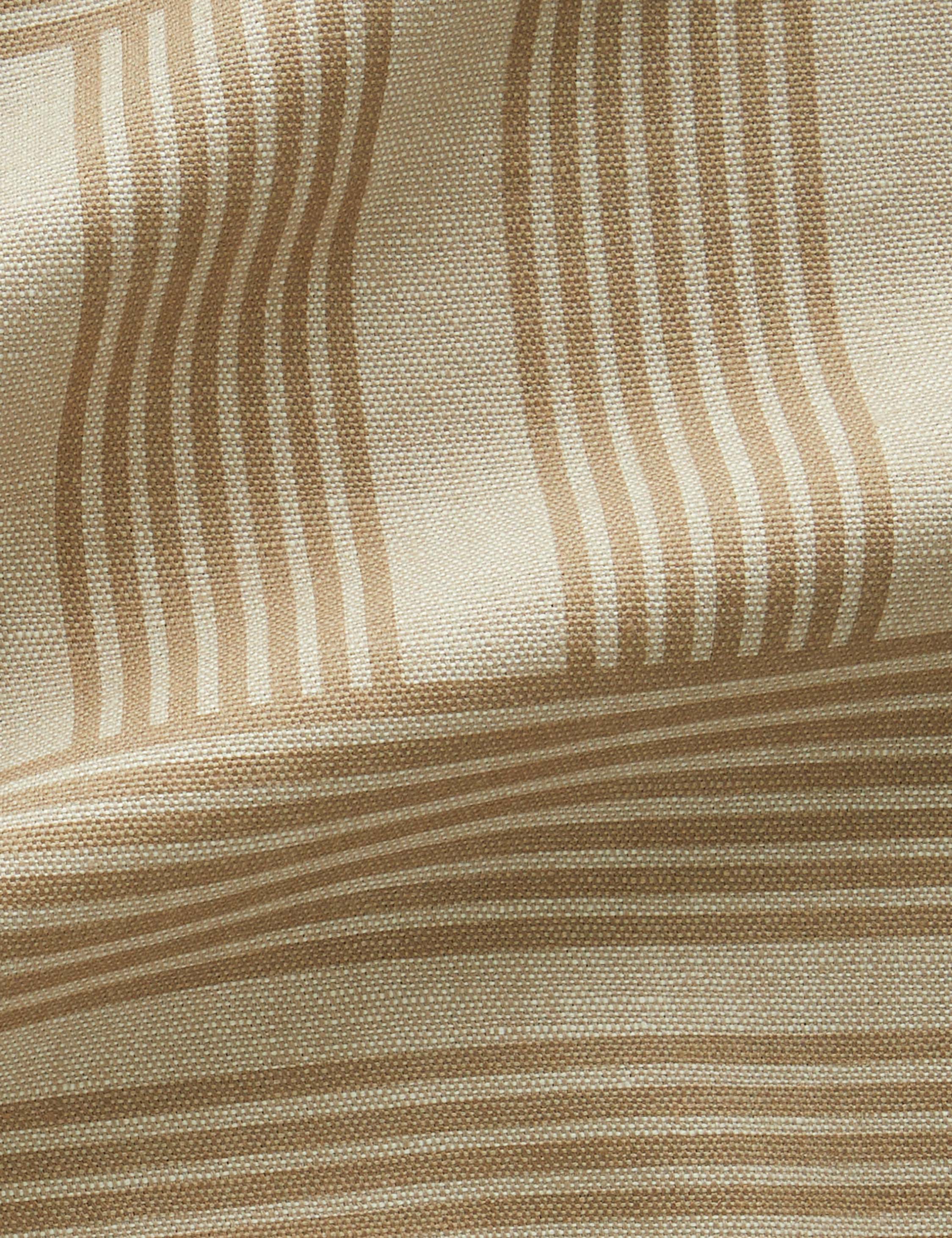 Roman Holiday Grid Flax Linen Fabric by Wallshoppe - Image 12