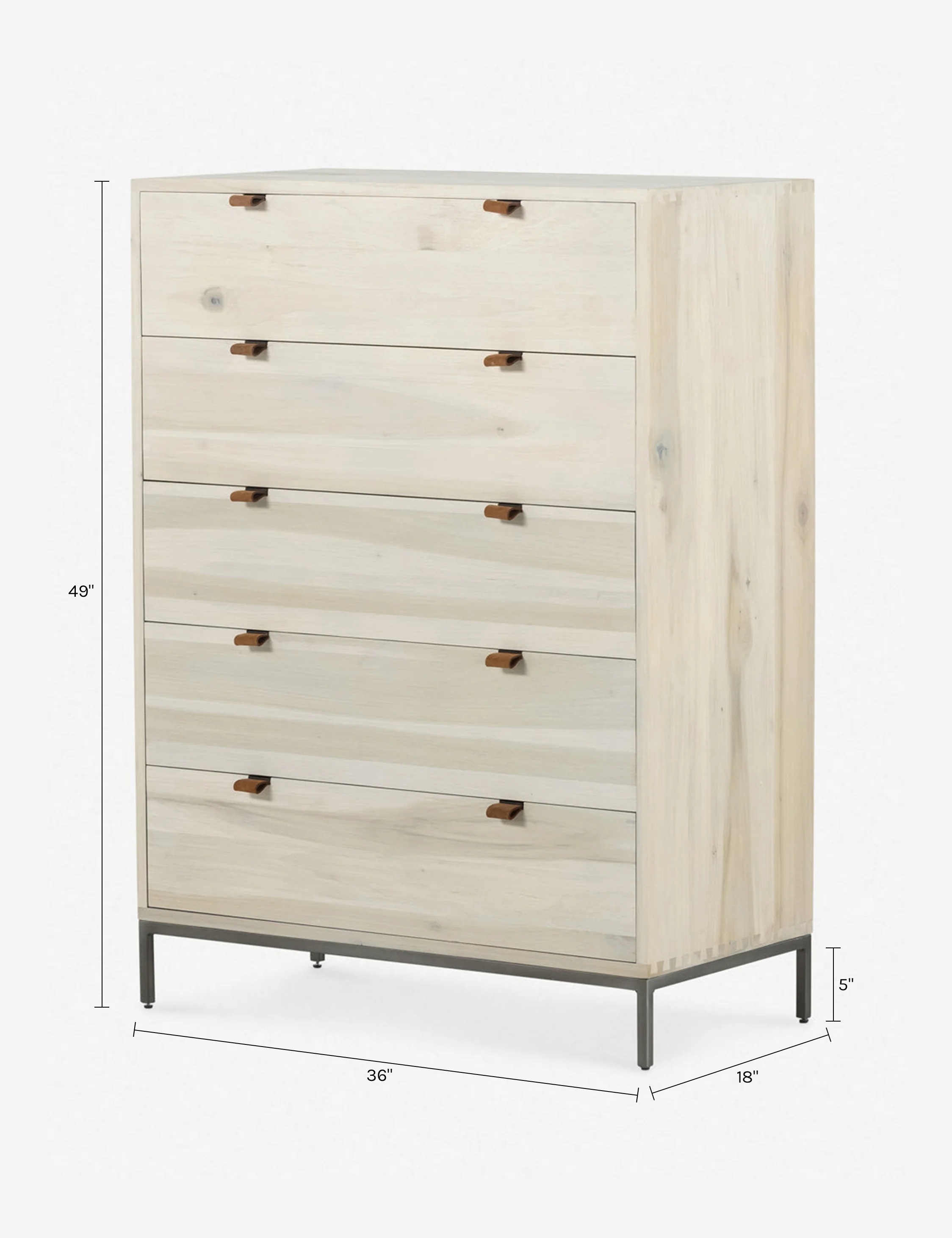 Rosamonde 5-Drawer Dresser - Image 15