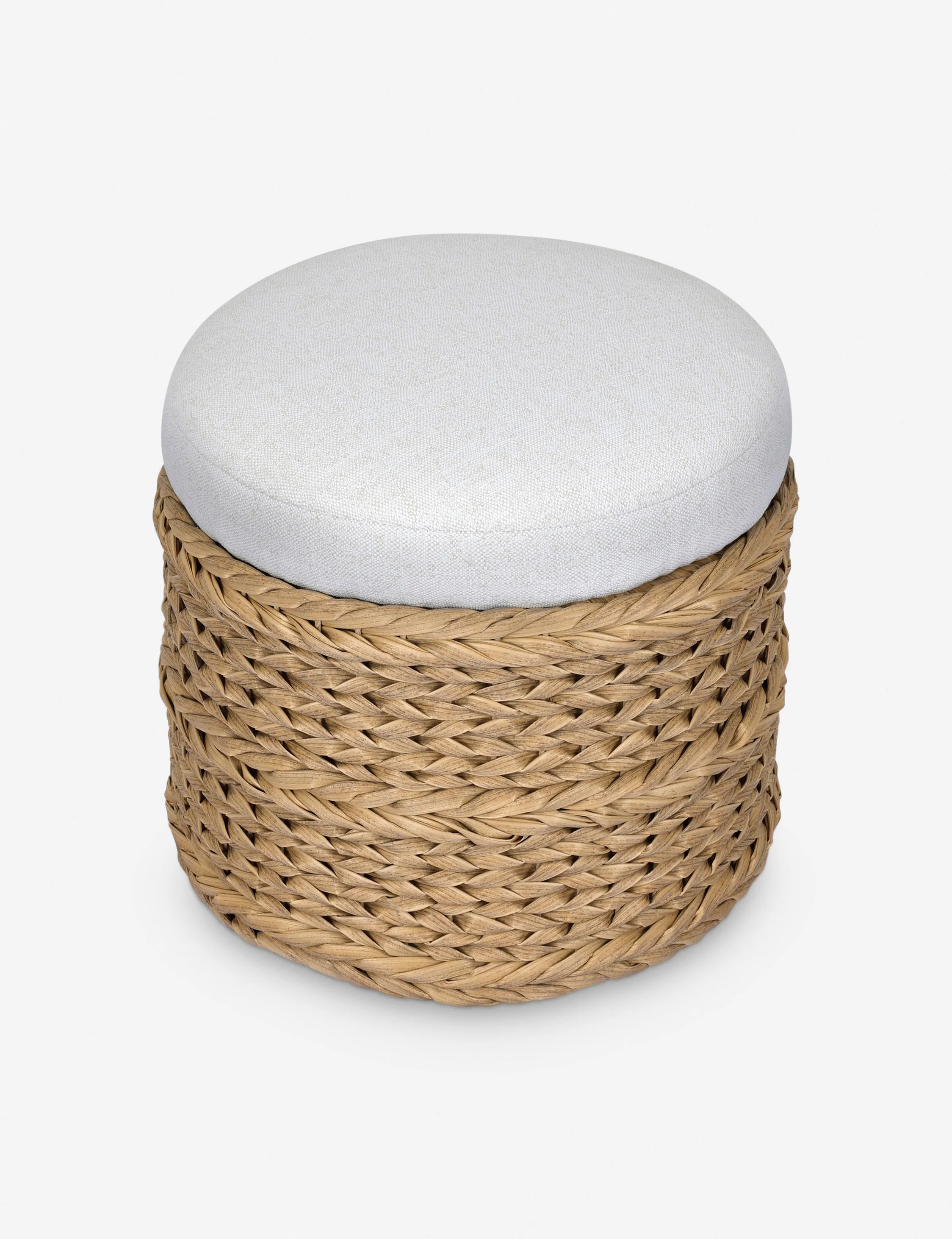 Rowan Indoor / Outdoor Round Ottoman by Amber Lewis x Four Hands