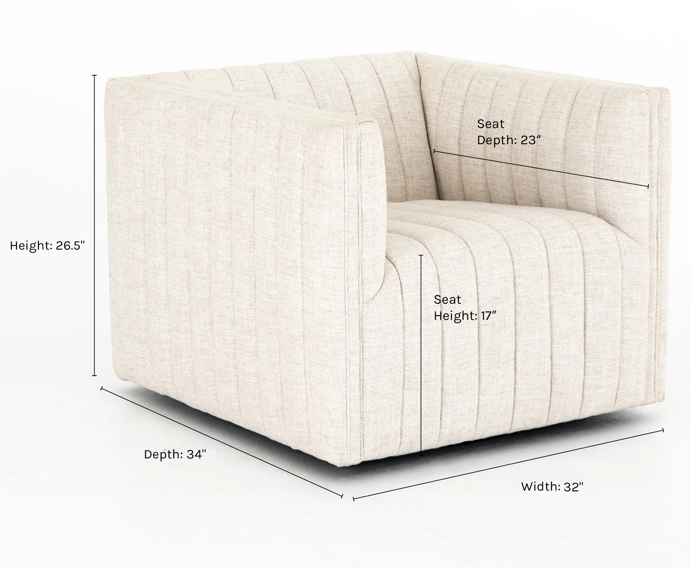 Roz Swivel Chair - Image 15