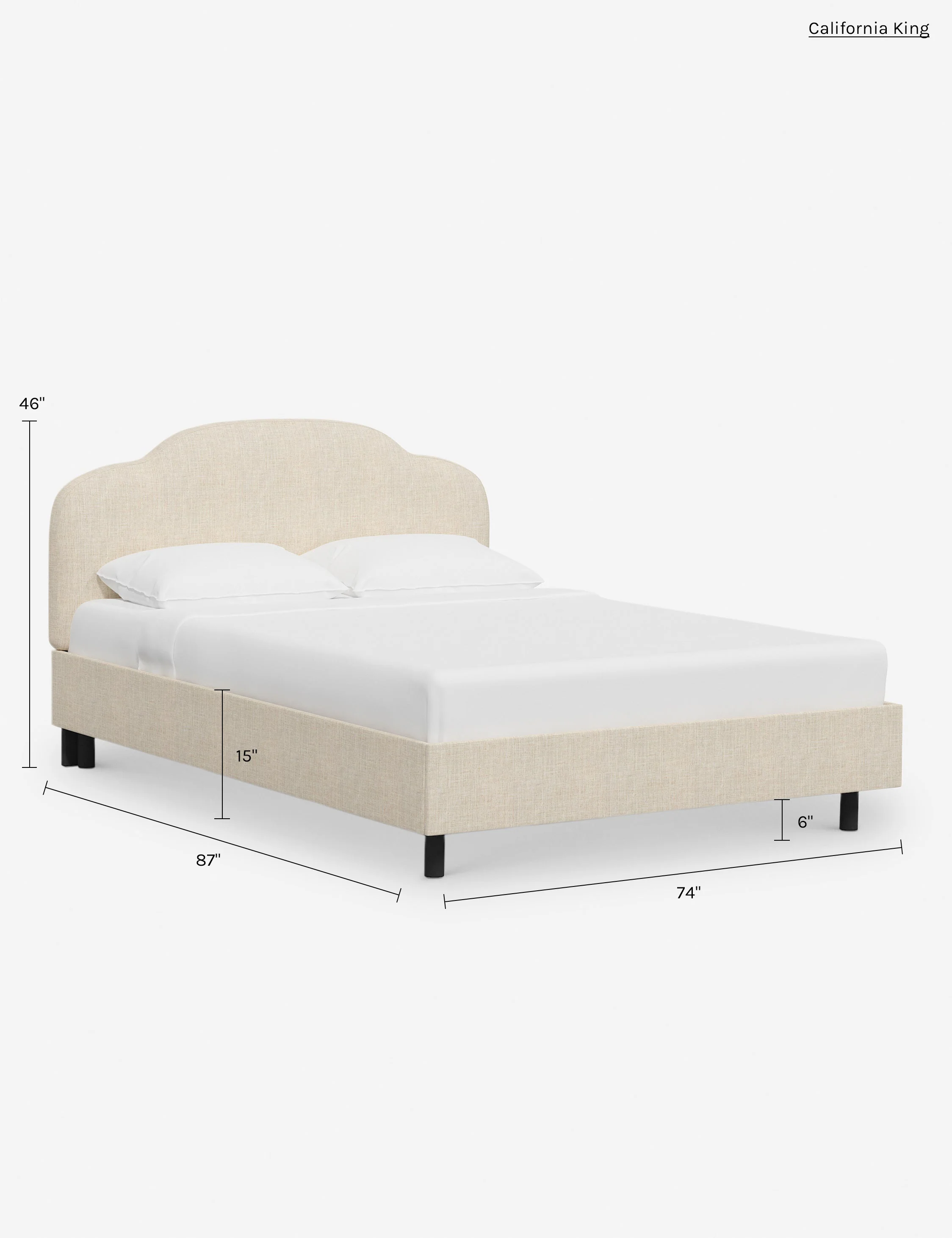 Ruby Platform Bed - Image 77