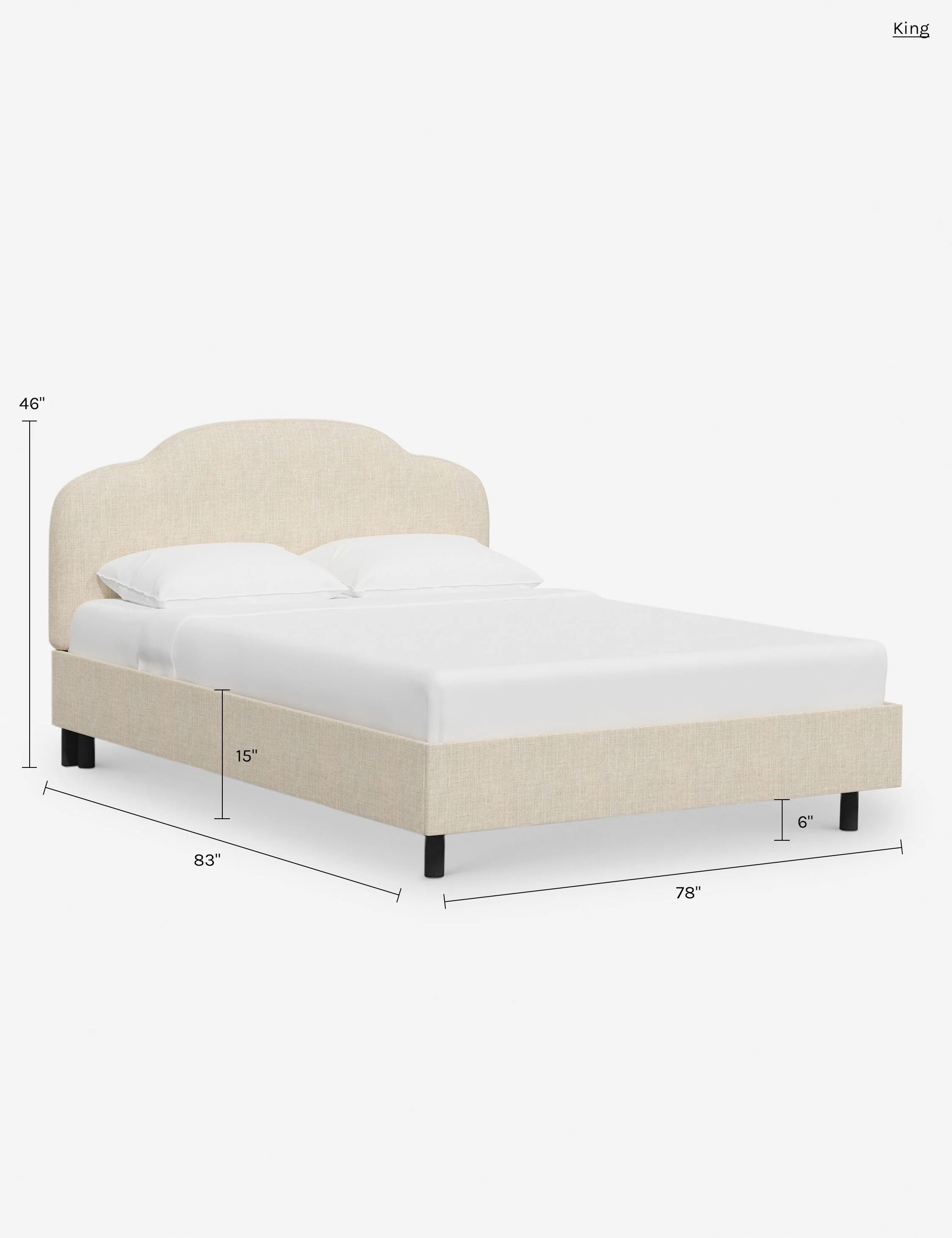 Ruby Platform Bed - Image 80