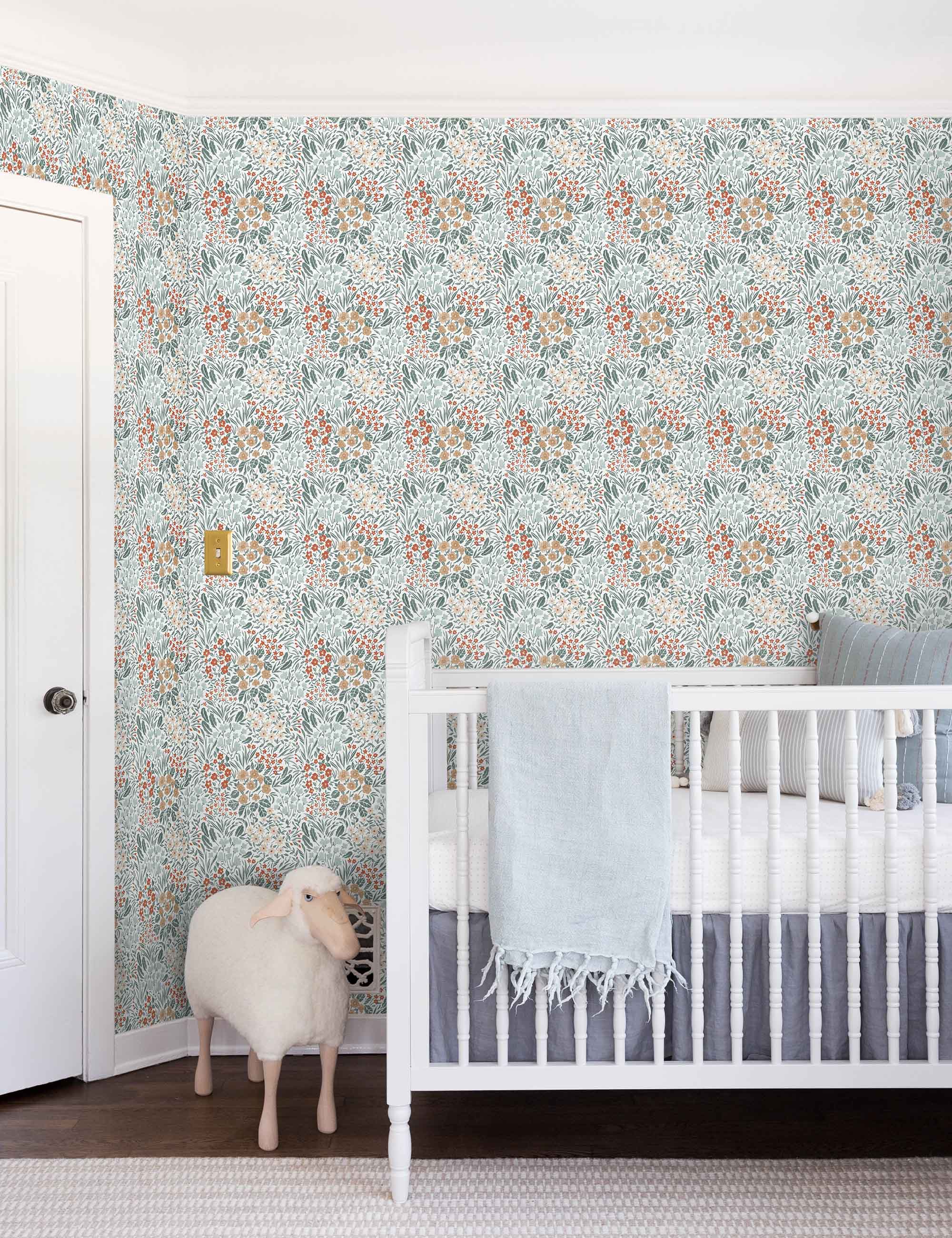 Floral Field Wallpaper by Rylee + Cru - Image 4
