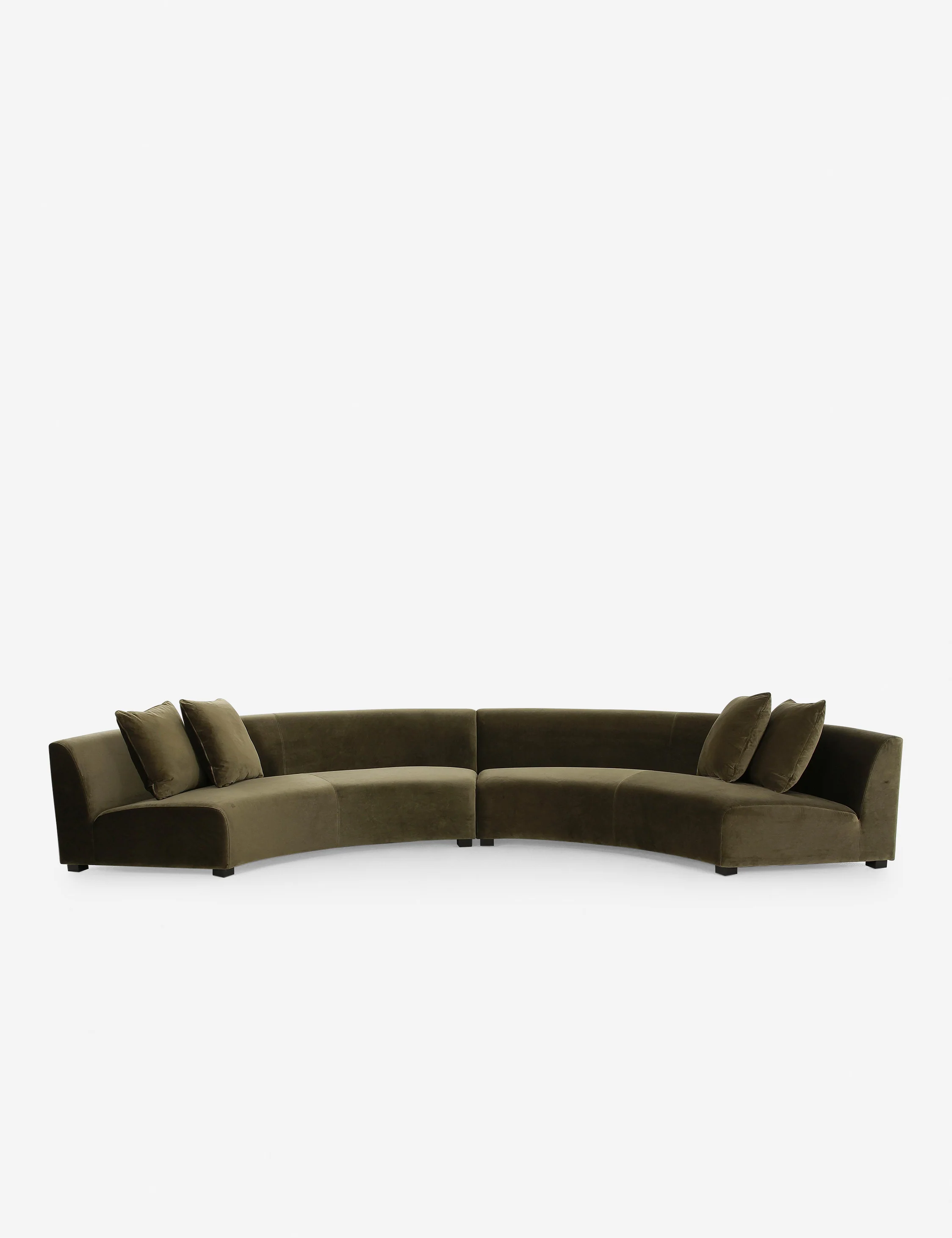 Saban Curved Sofa - Image 29