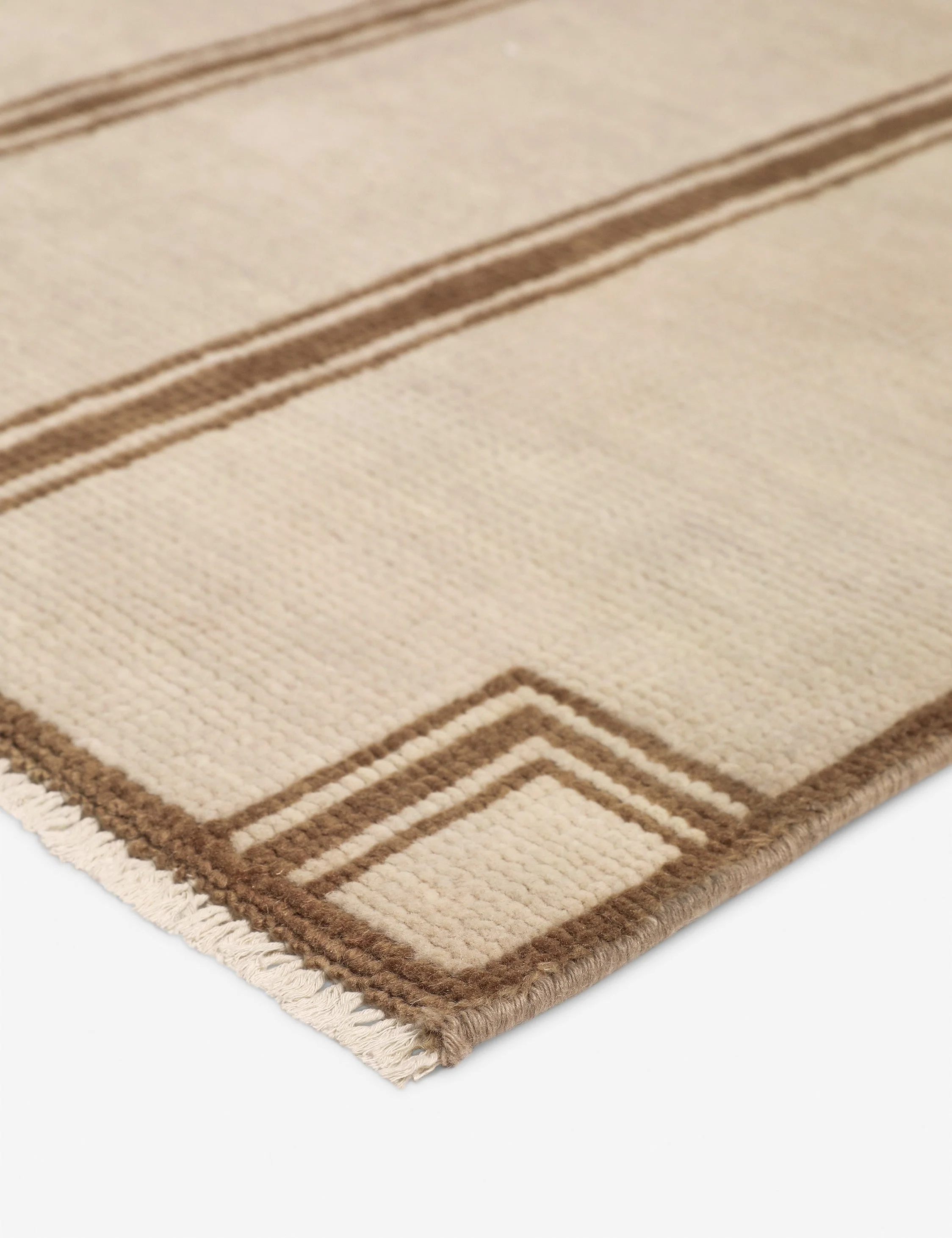 Safir Hand-Knotted Wool Rug Swatch