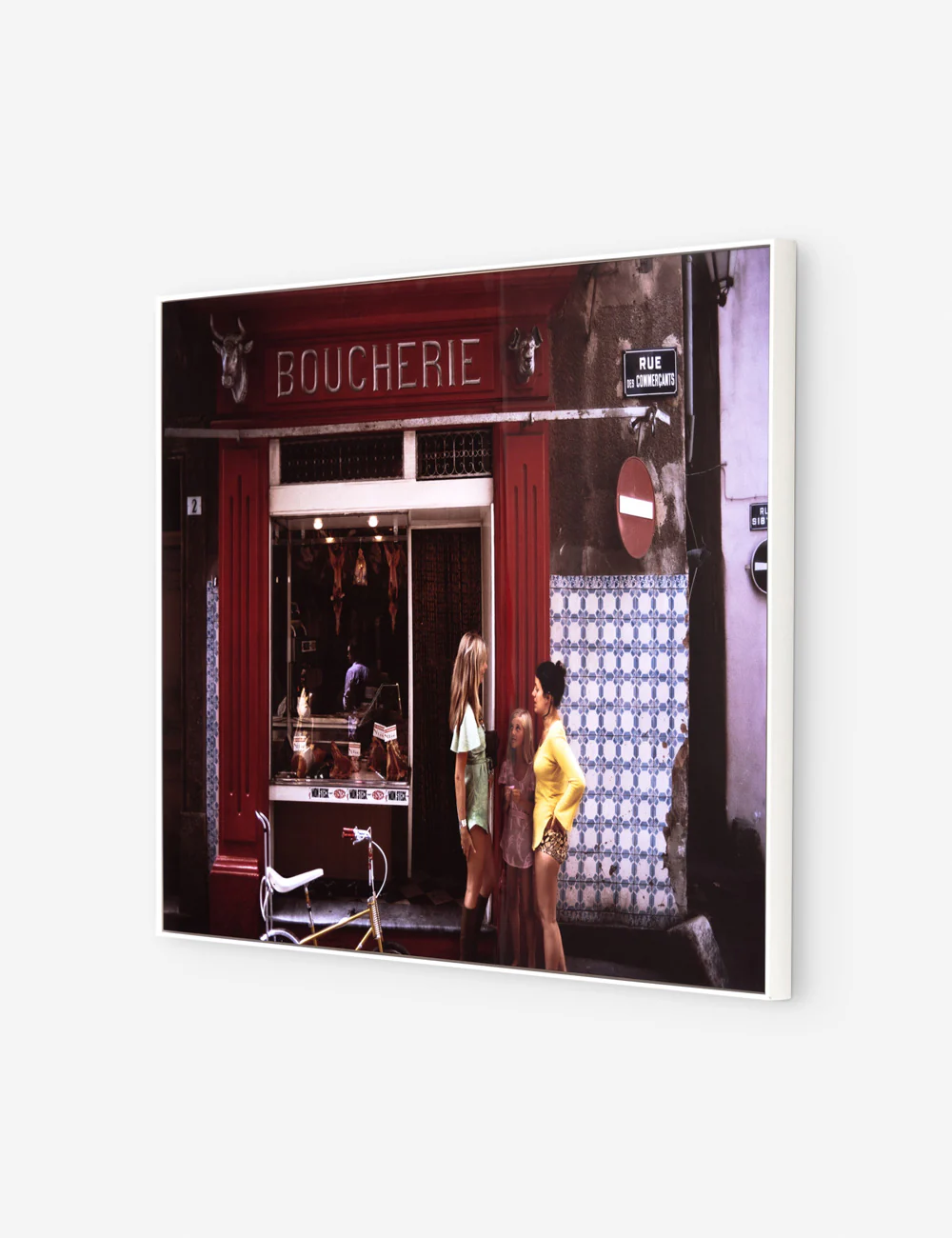 Saint-Tropez Boucherie Photography Print by Slim Aarons - Image 2