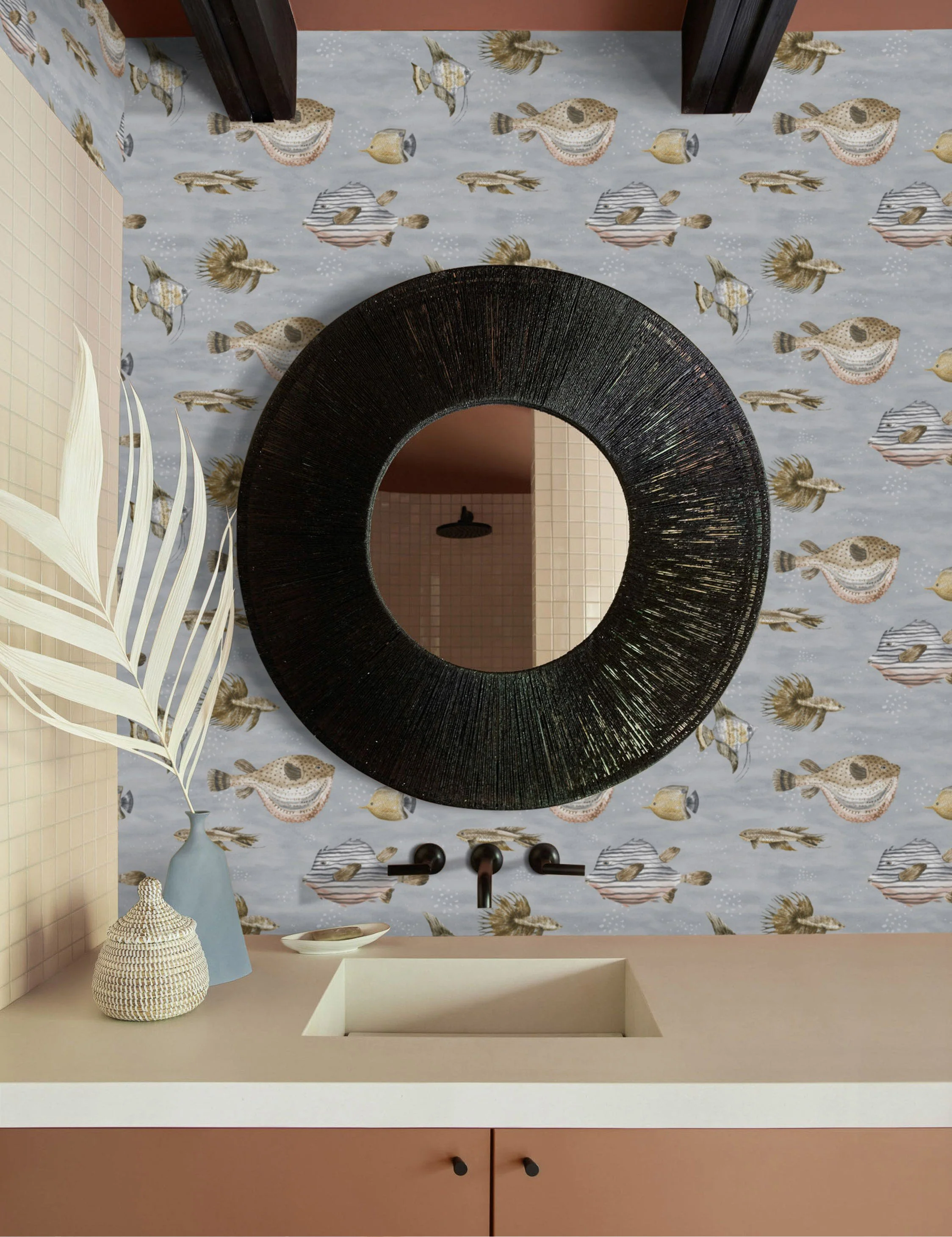 Scalamandre Oceanna Wallpaper by Sandberg - Image 3