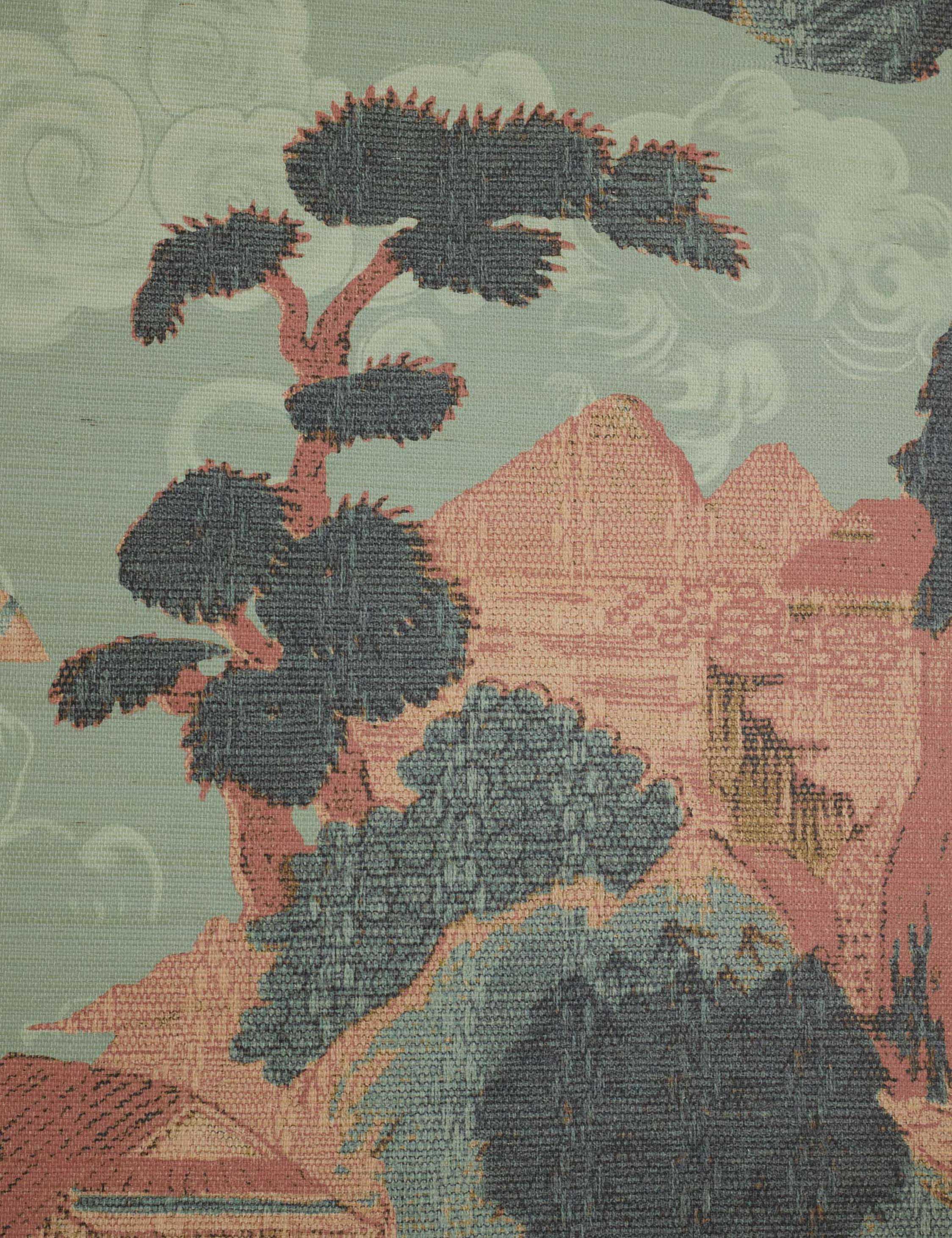 Scenic Landscape Grasscloth Wallpaper by Aimee Song - Image 7