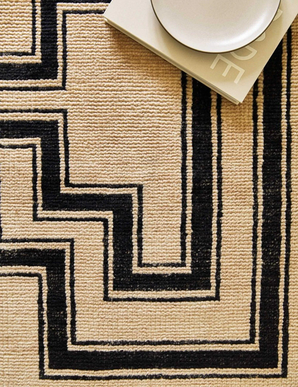 Senna Hand-Knotted Wool Rug Swatch - Image 3