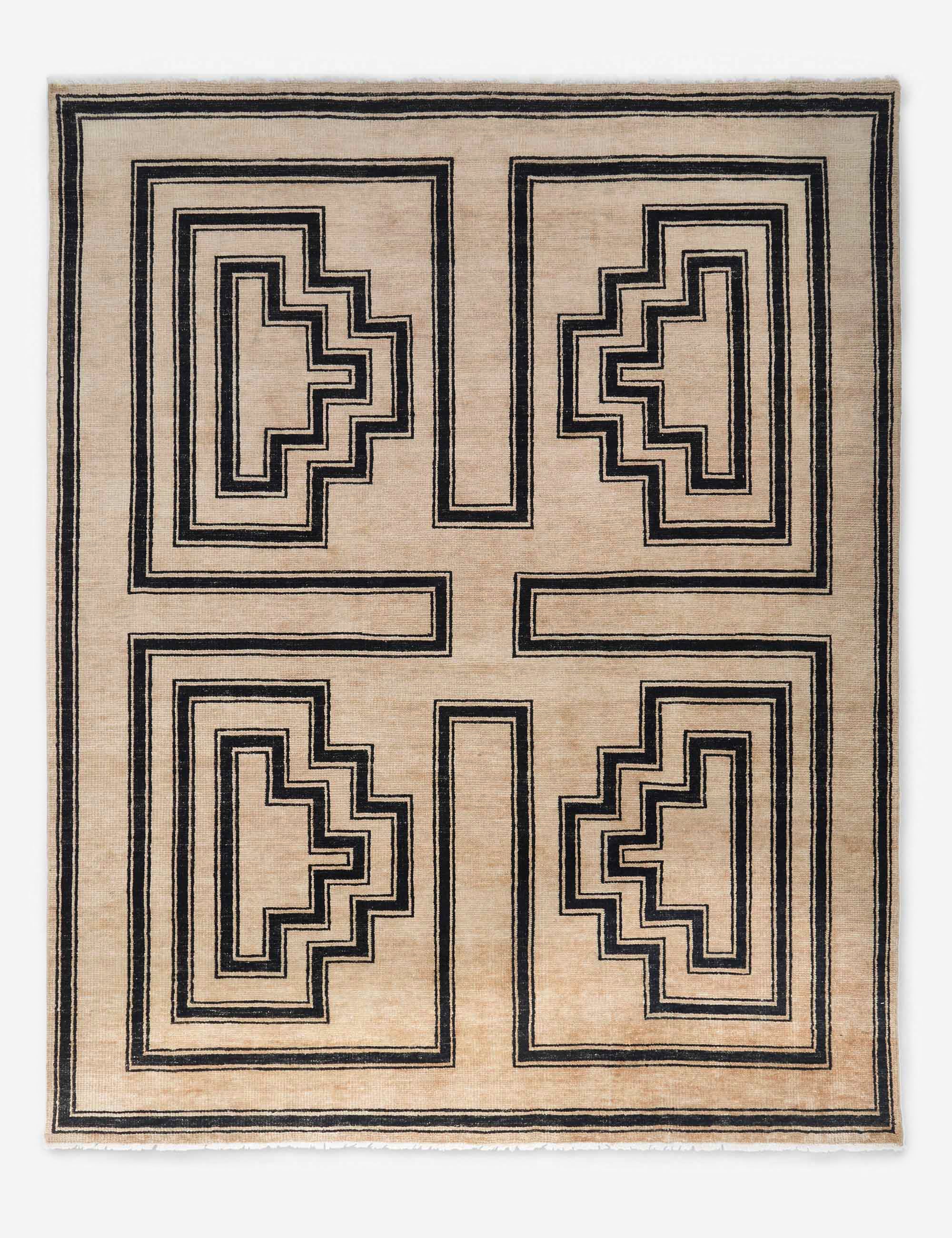 Senna Hand-Knotted Wool Rug Swatch - Image 4