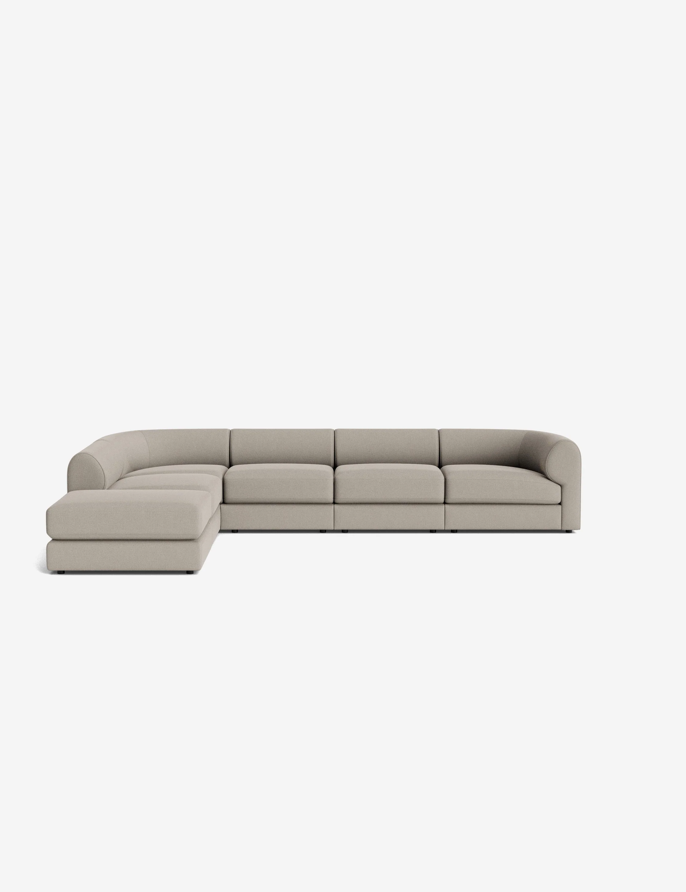 Sergio Modular Corner Sectional Sofa With Ottoman - Image 120