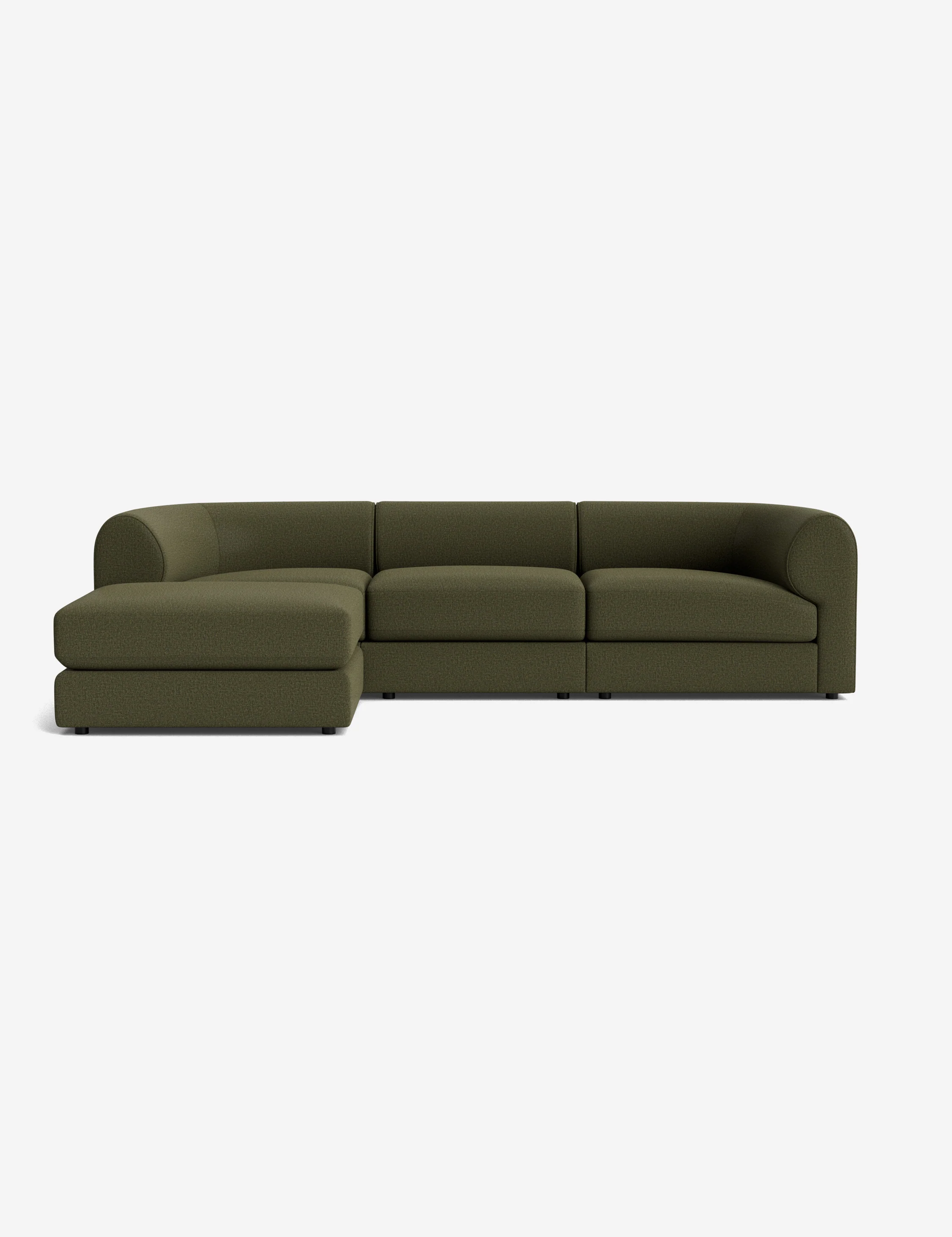 Sergio Modular Sectional Sofa With Ottoman - Image 5