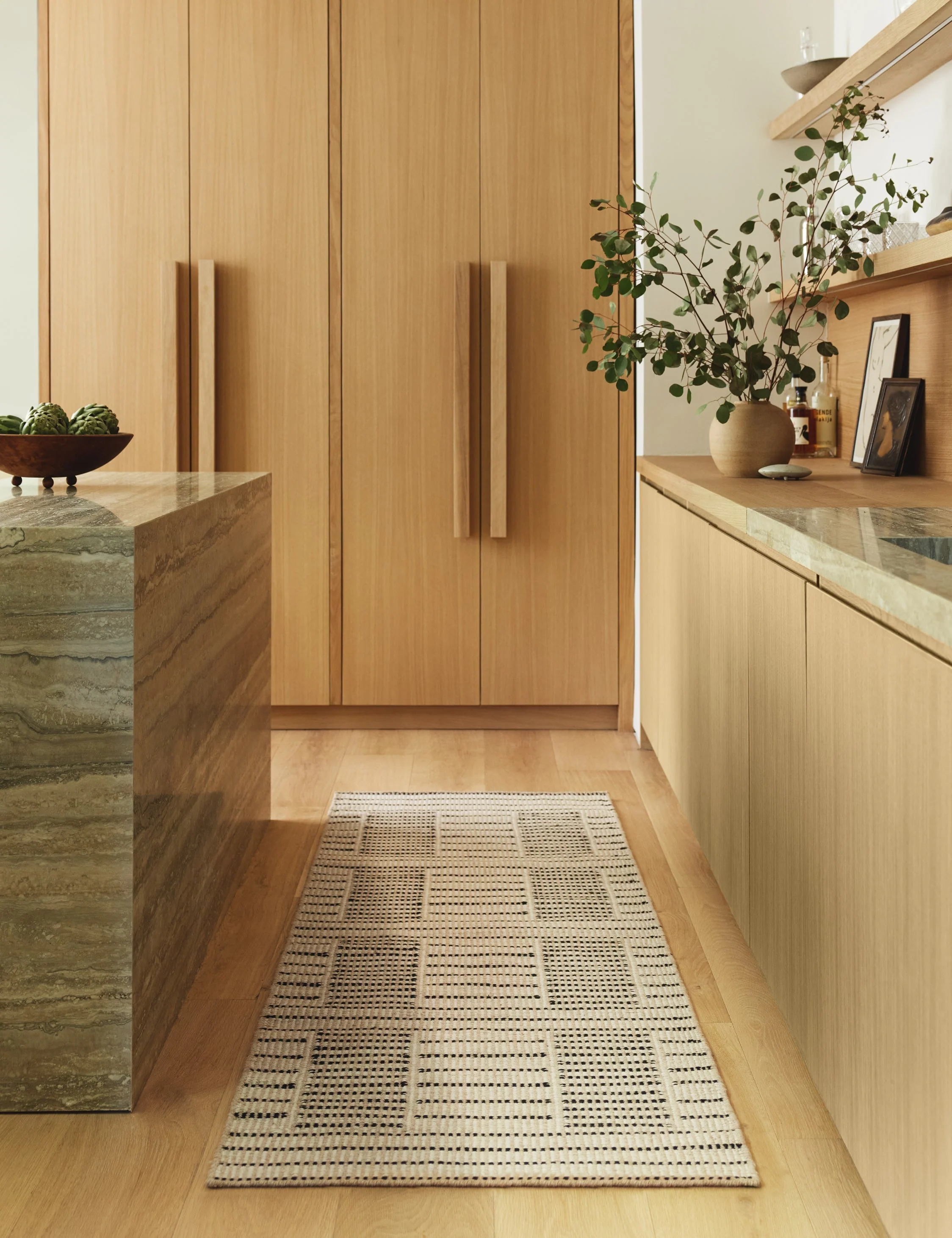 Shere Handwoven Indoor/Outdoor Rug Swatch by Sarah Sherman Samuel, Natural - Image 5