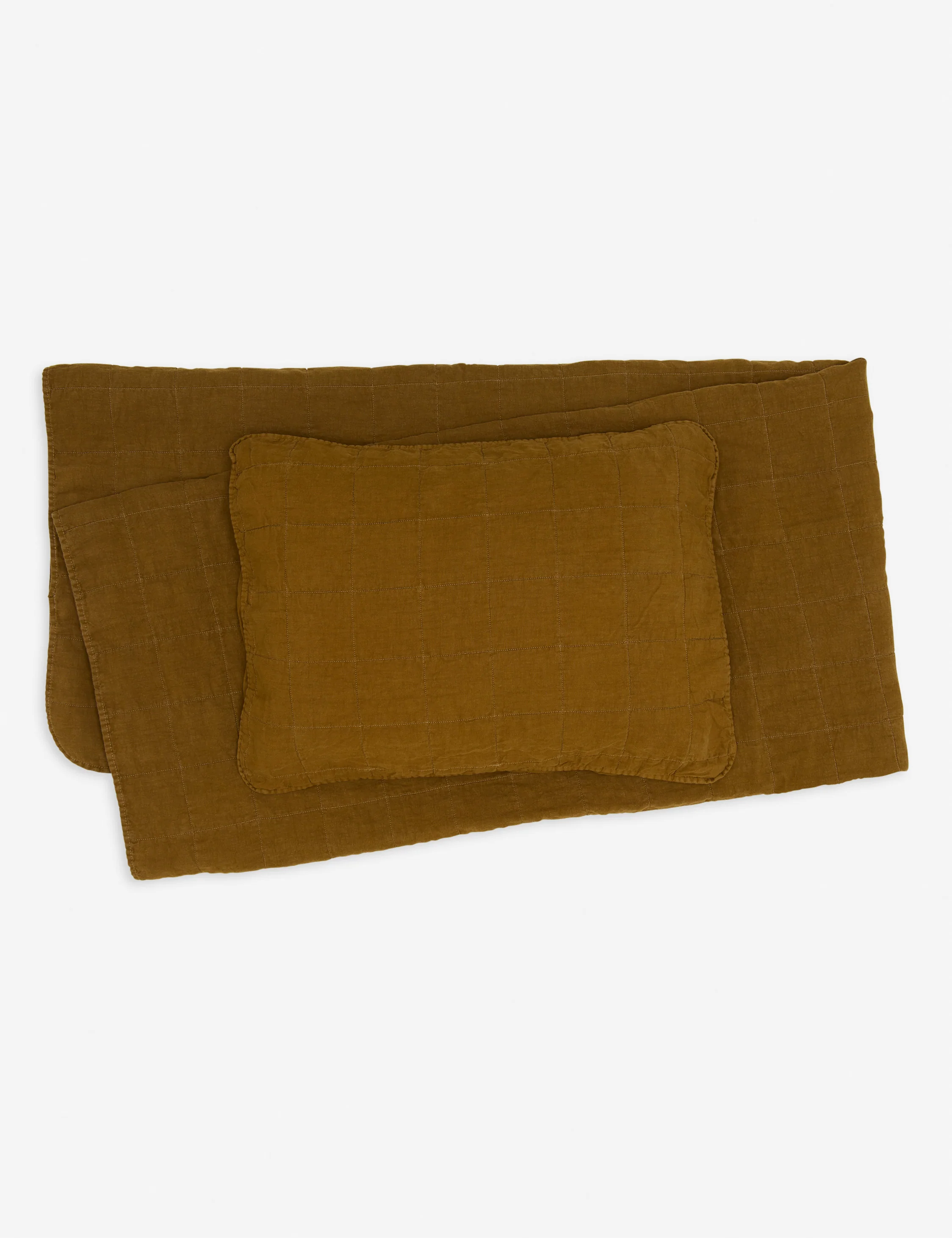 Simple Linen Quilt by Hawkins New York - Image 12
