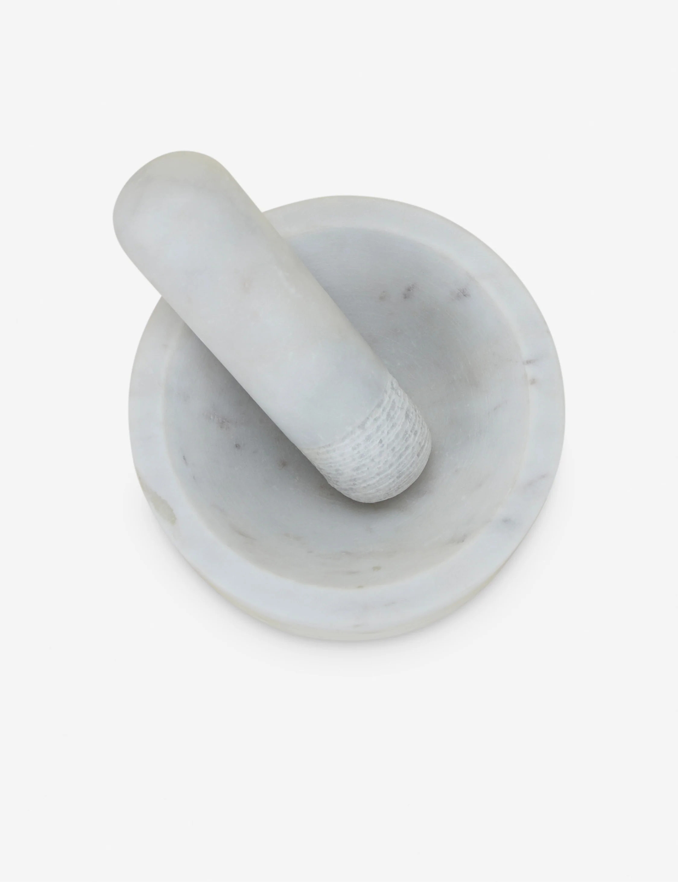 Simple Marble Mortar + Pestle by Hawkins New York - Image 3