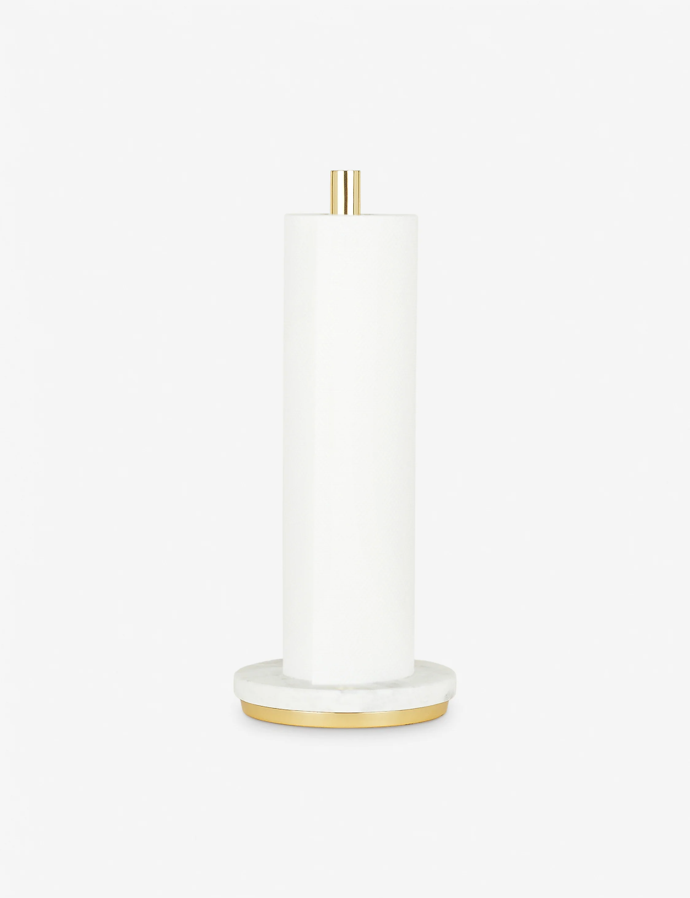 Simple Marble Paper Towel Holder by Hawkins New York