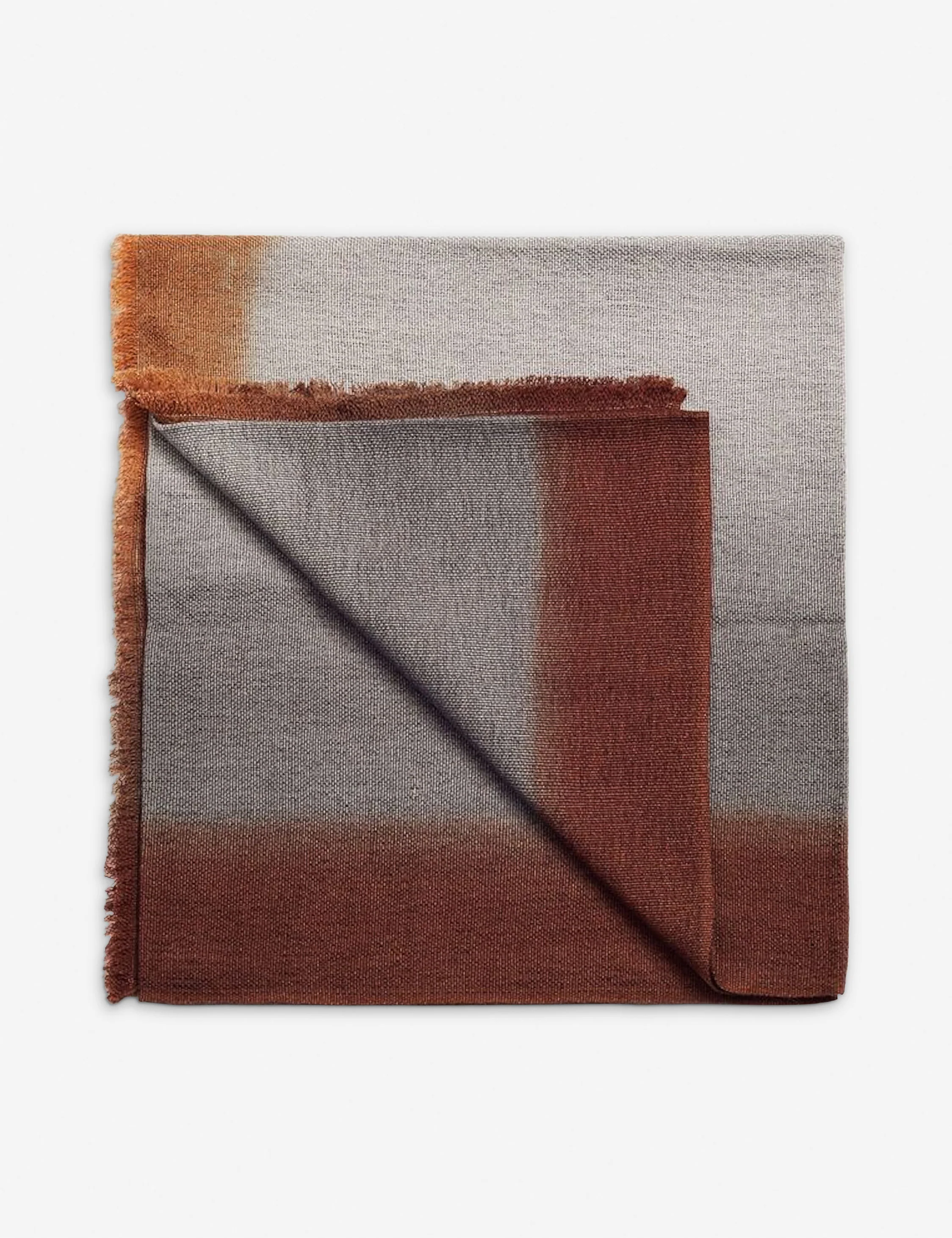 Simply Taupe Wool Throw by Studio Variously - Image 3
