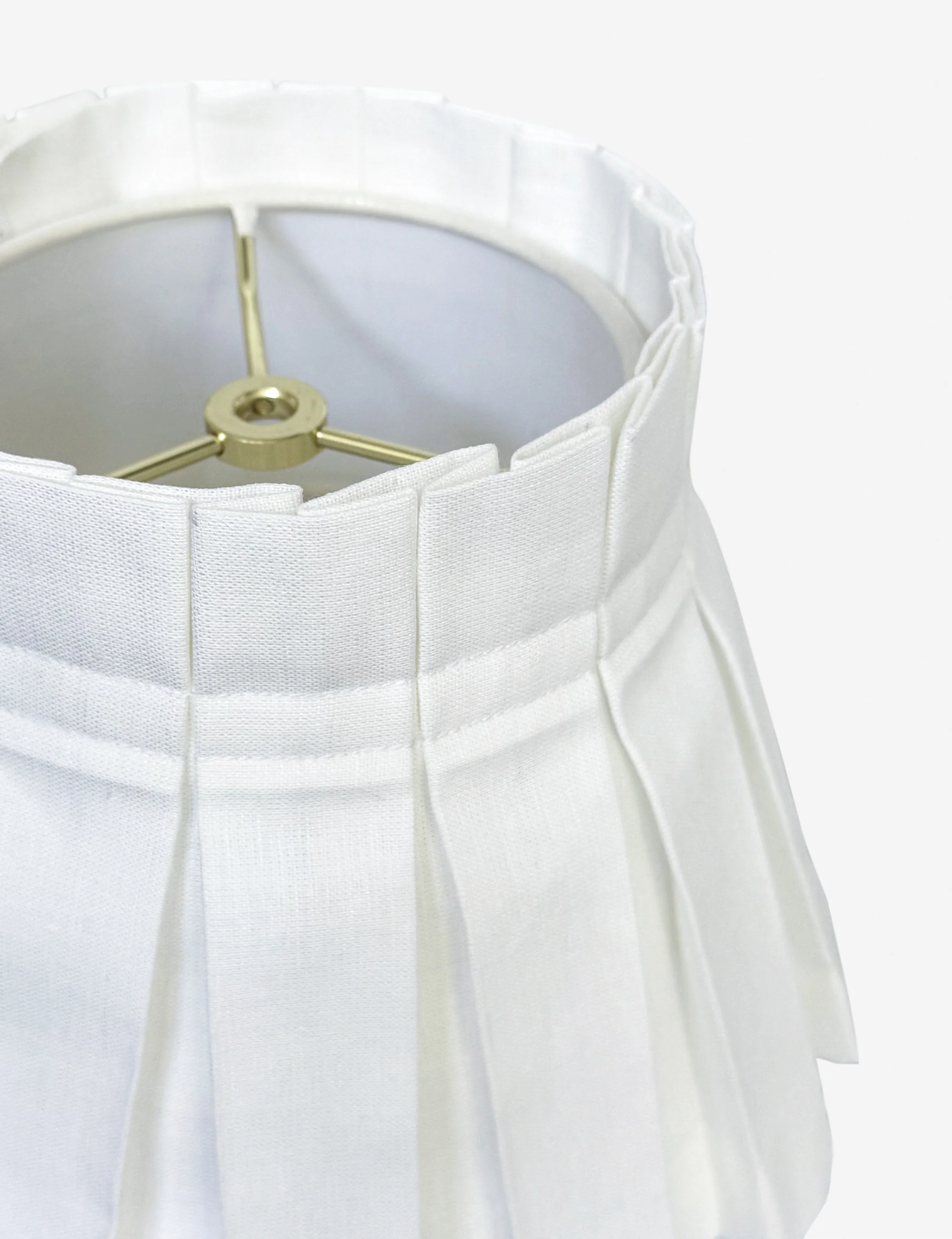 Solid Classic Box Pleat Lampshade by Cielle Home - Image 4