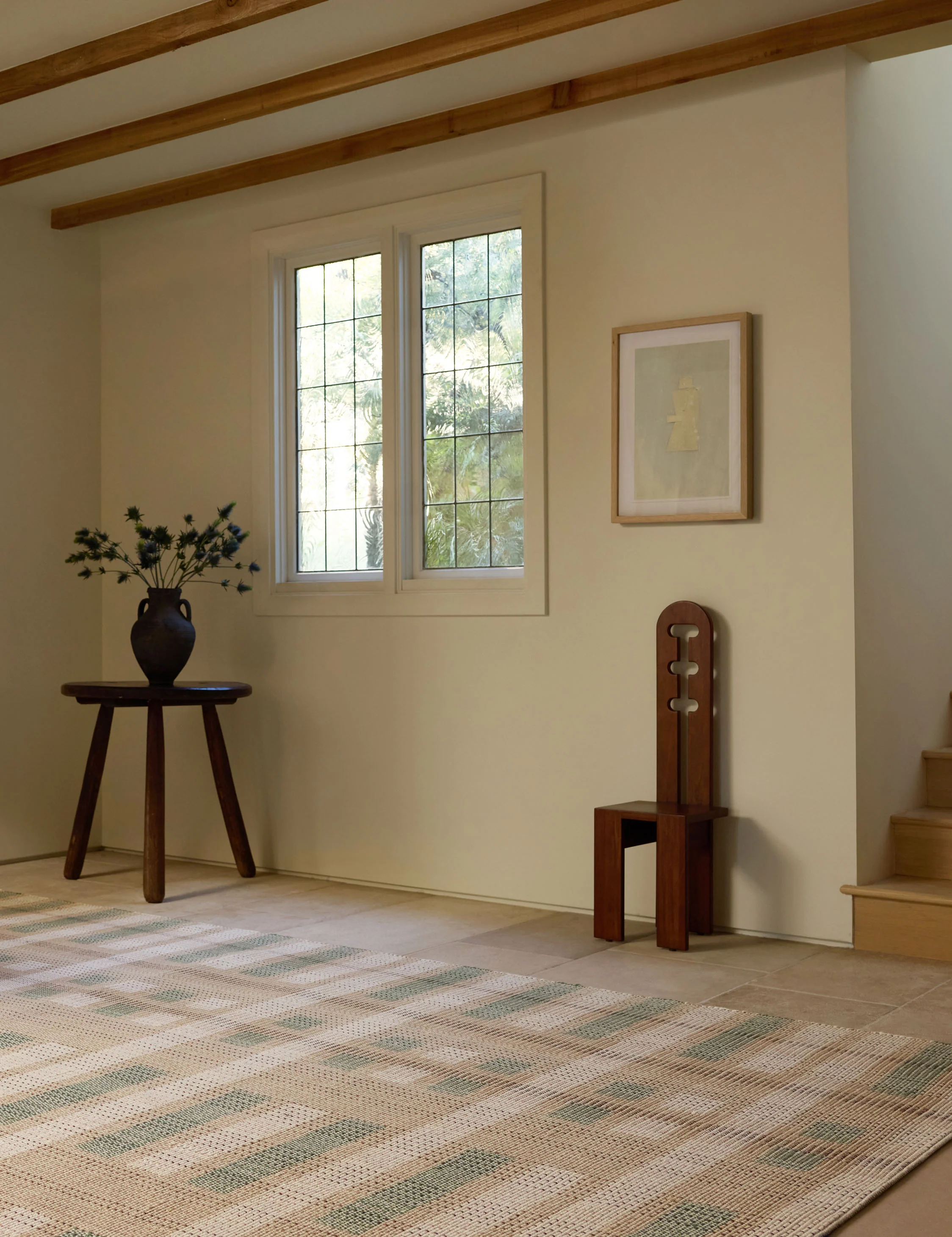 Sorell Handwoven Wool-Blend Rug - Image 22