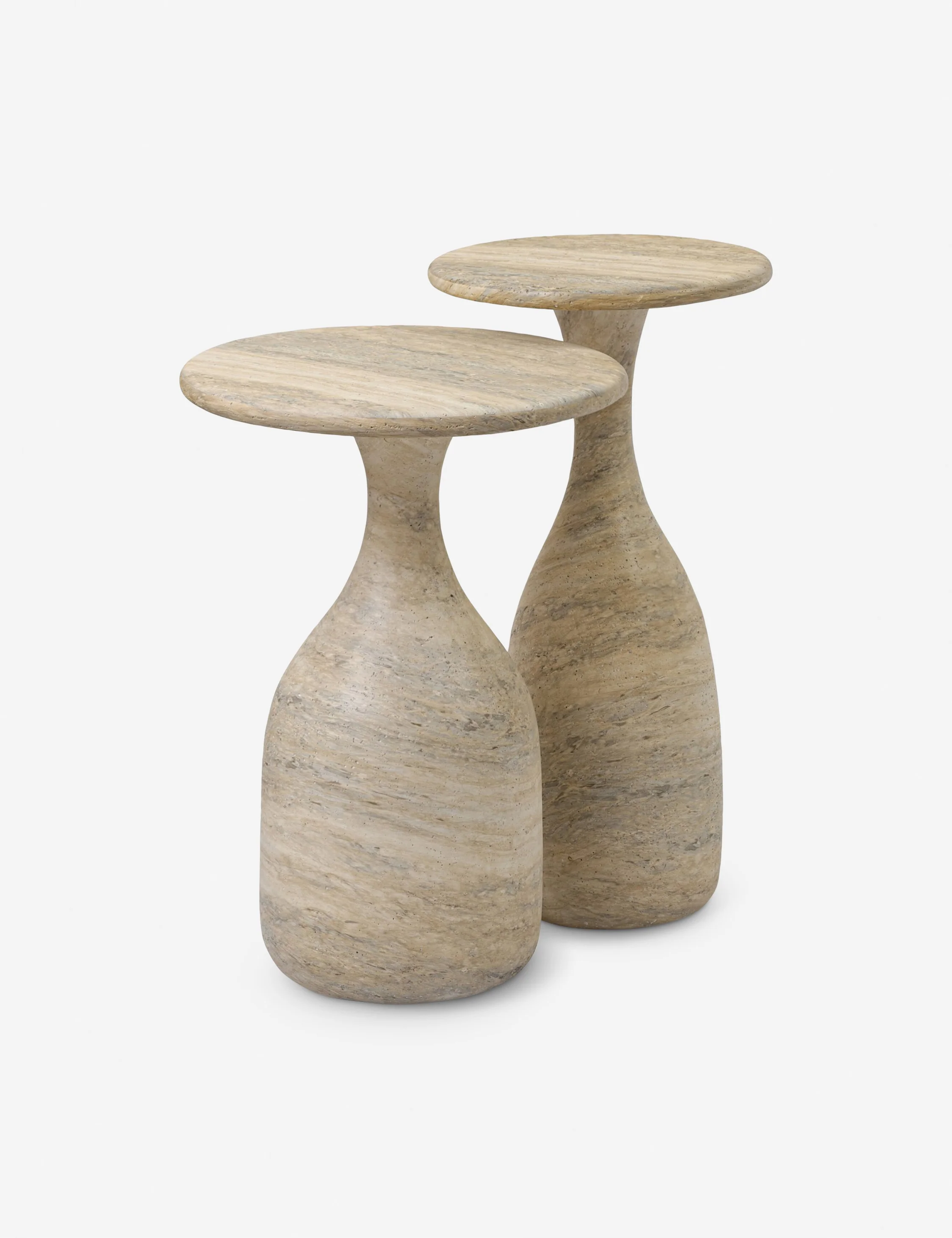 Soteldo Nesting Round Side Tables (Set of 2)