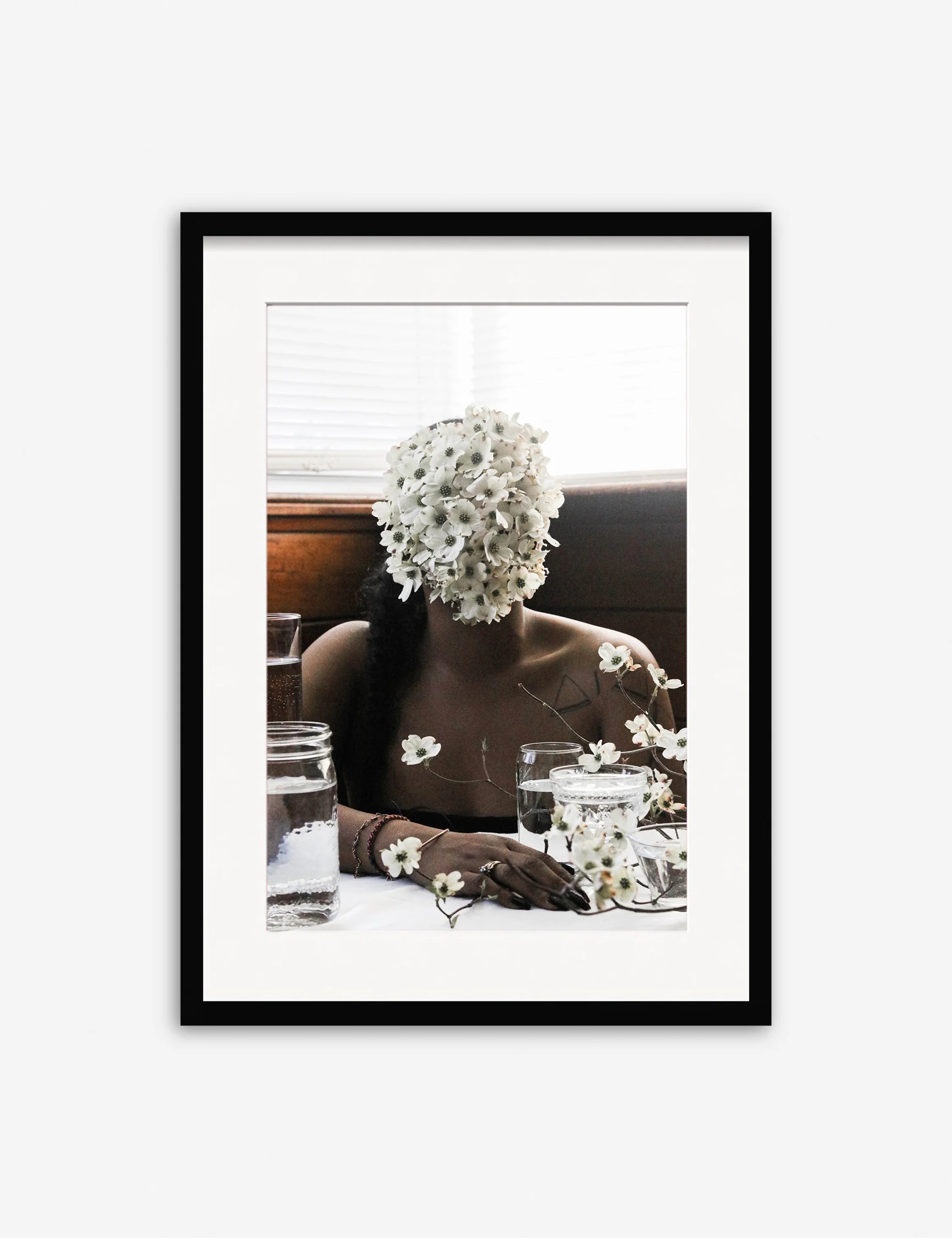 Southern Woman in White Dogwoods Photography Print by Ashley Johnson - Image 2