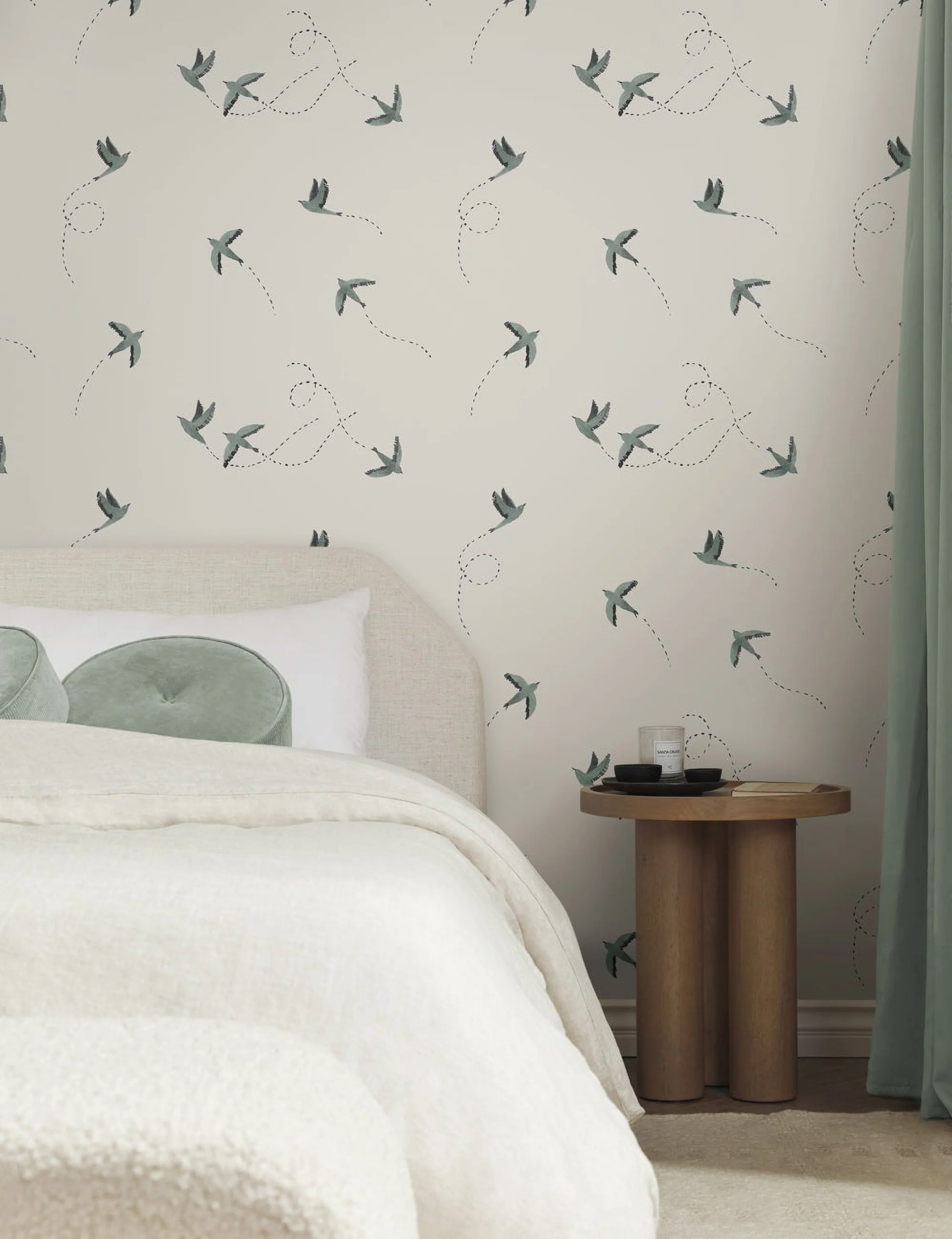 Sparrow Wallpaper by Rylee + Cru