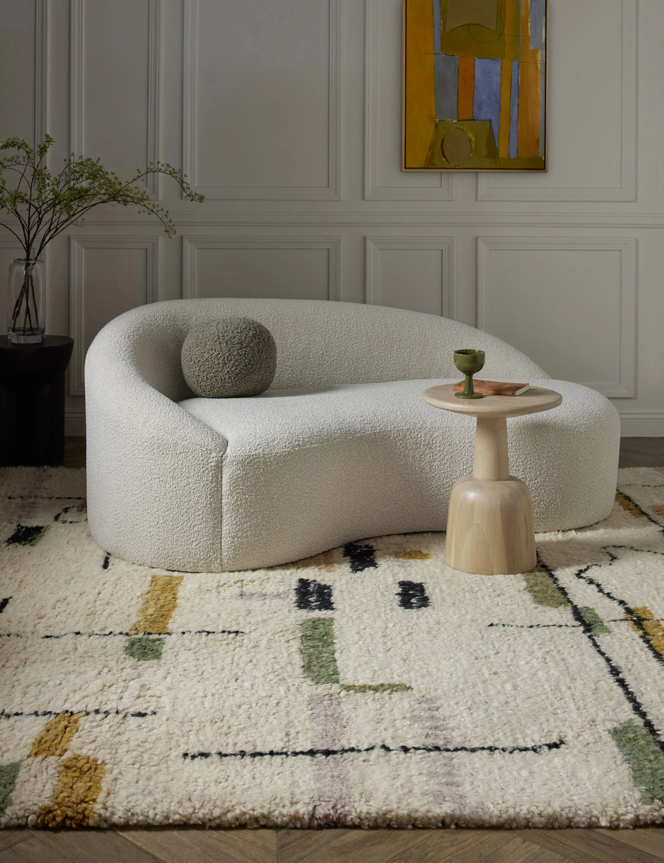 Staccato Hand-Knotted Wool Rug - Image 4