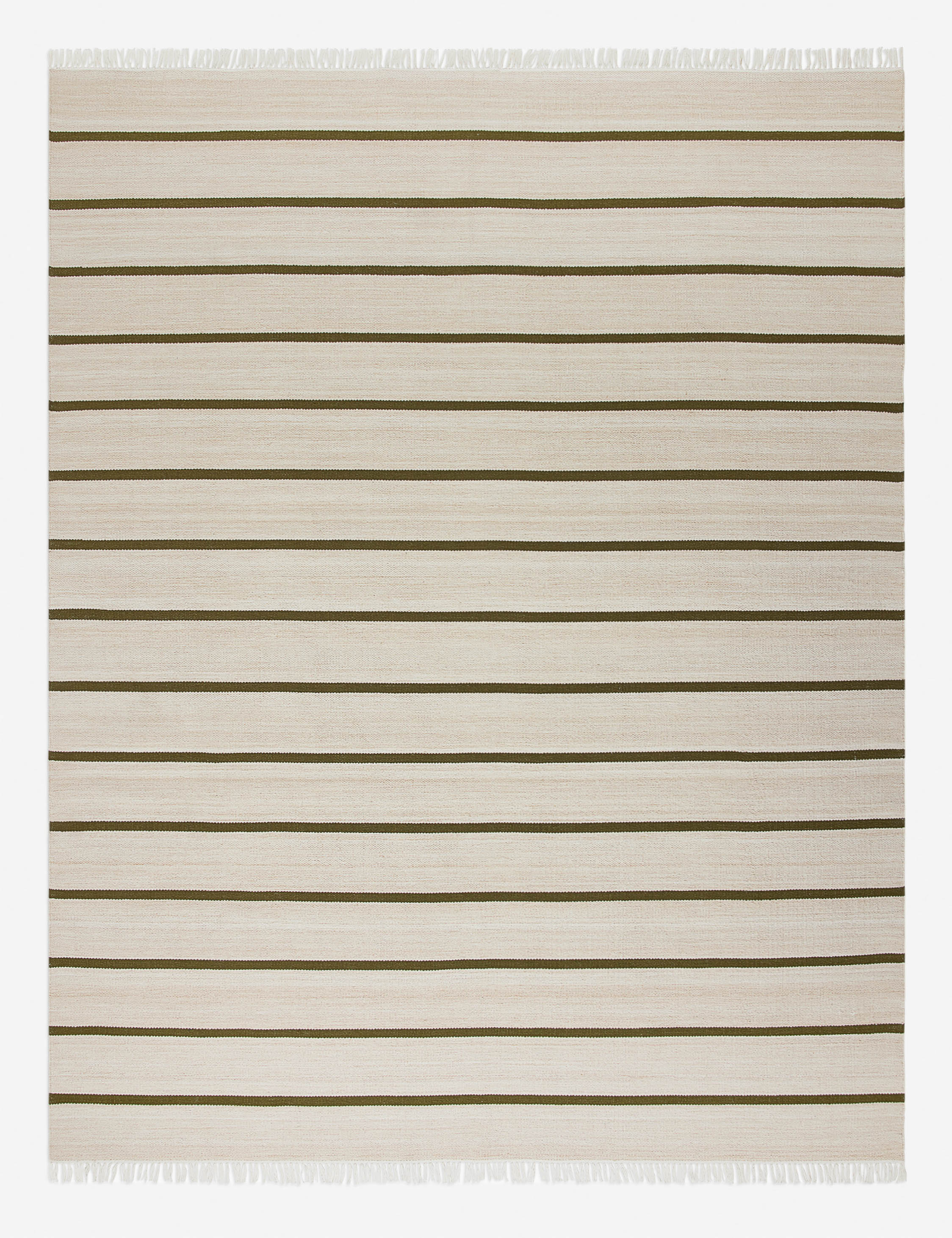 Stripe Indoor / Outdoor Rug Swatch by Sarah Sherman Samuel, 12" x 12" - Image 2