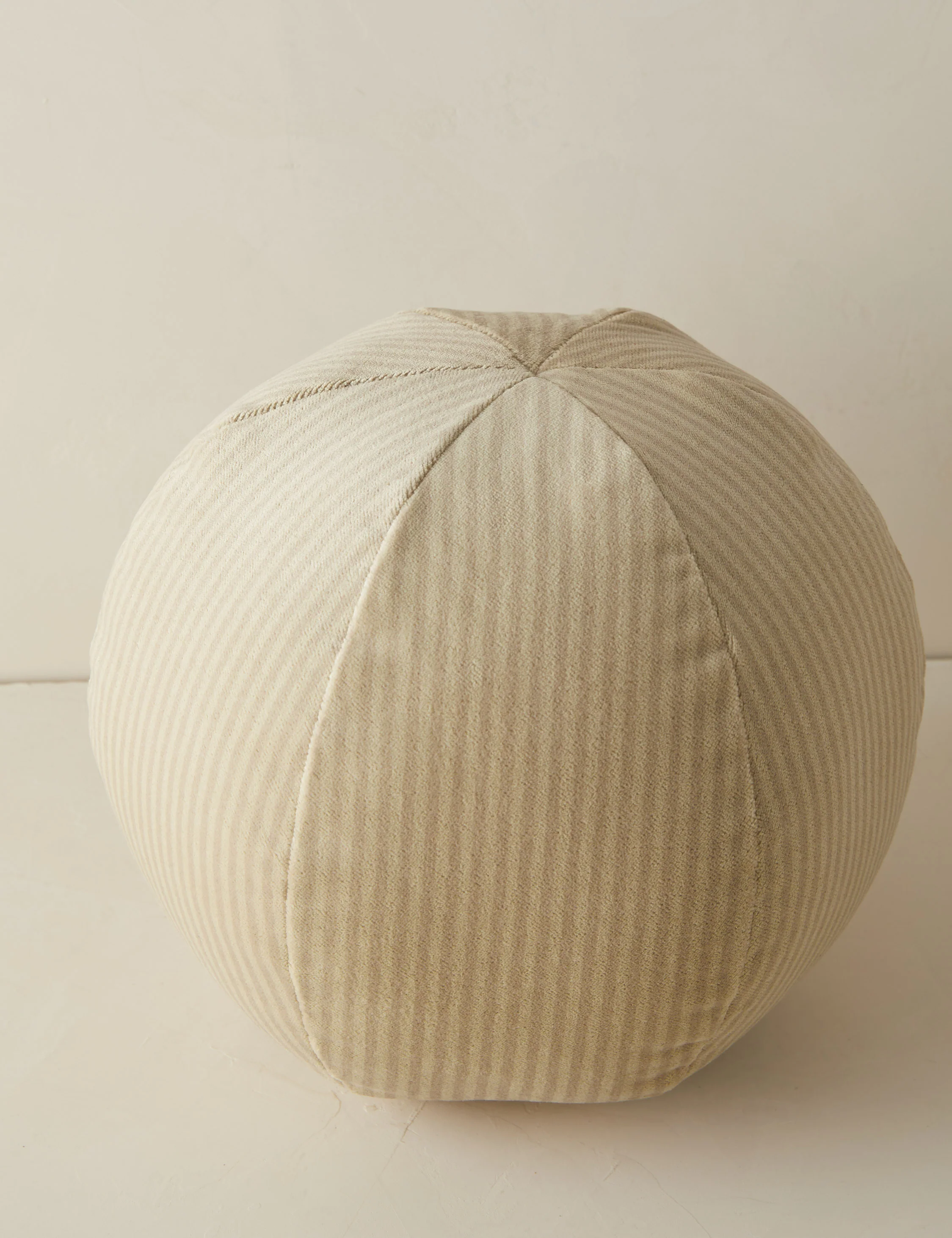 Striped Velvet Ball Pillow by Sarah Sherman Samuel - Image 10