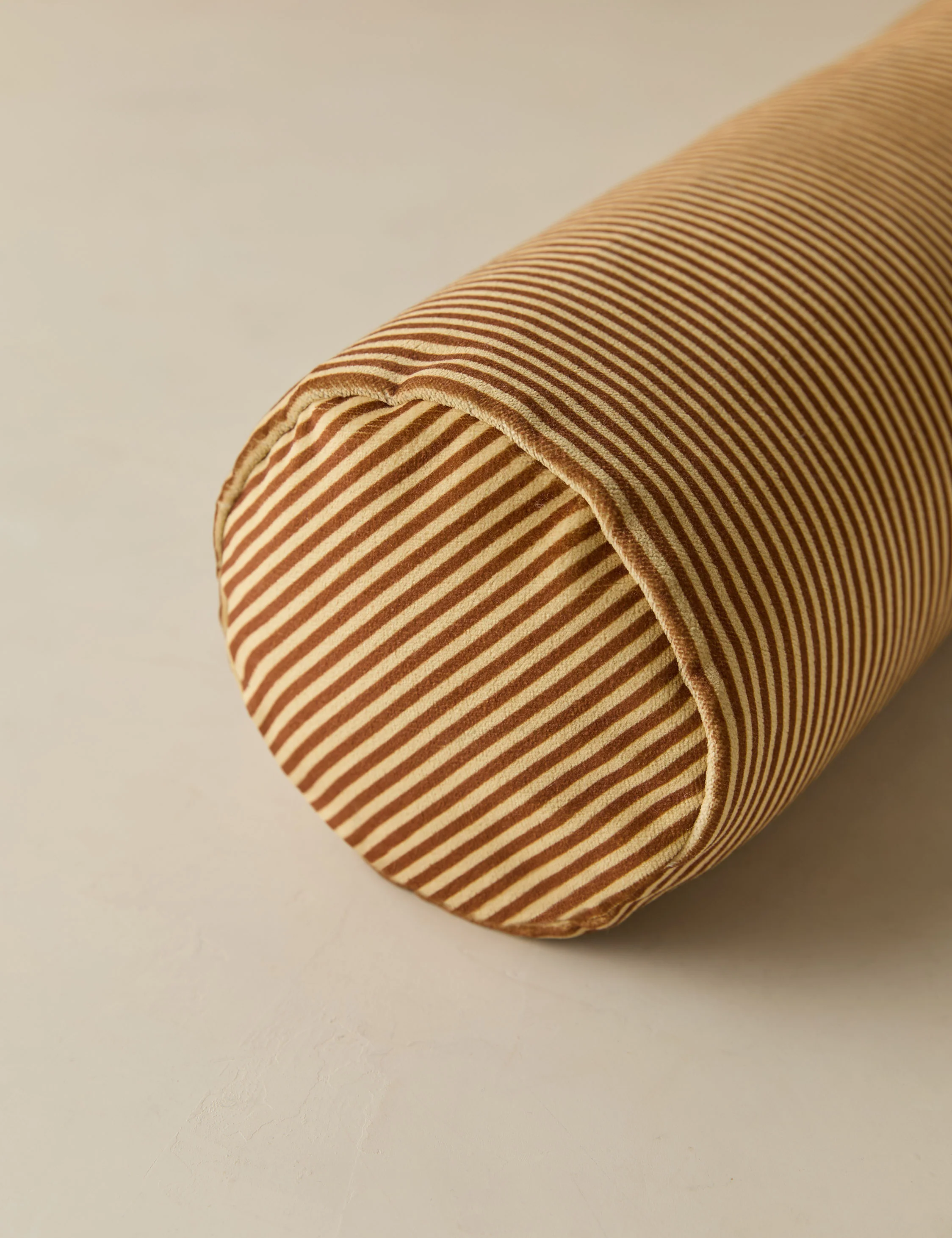 Striped Velvet Long Bolster Pillow by Sarah Sherman Samuel - Image 7