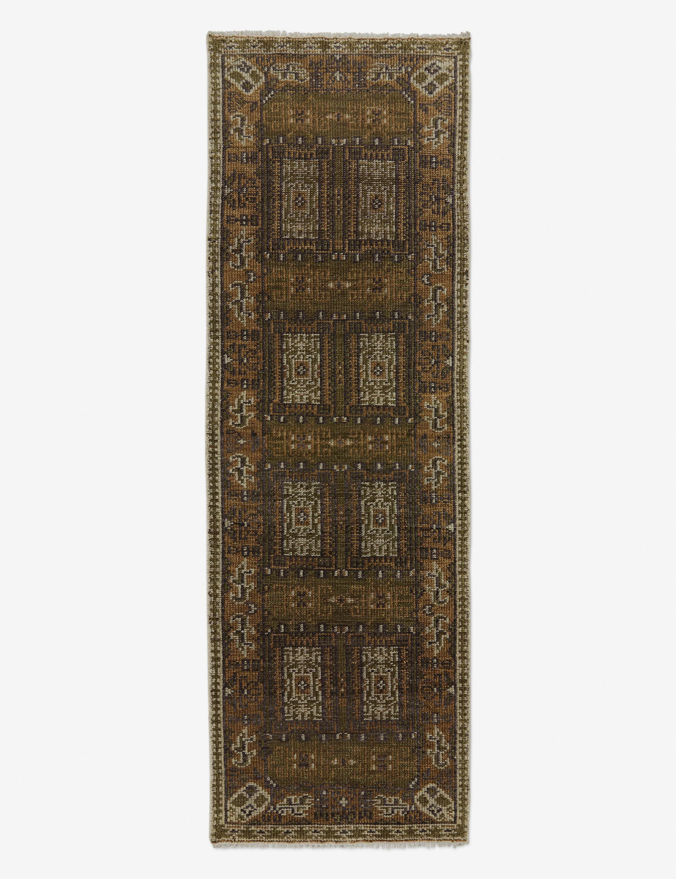 Tahj Hand-Knotted Wool Rug Swatch - Image 10