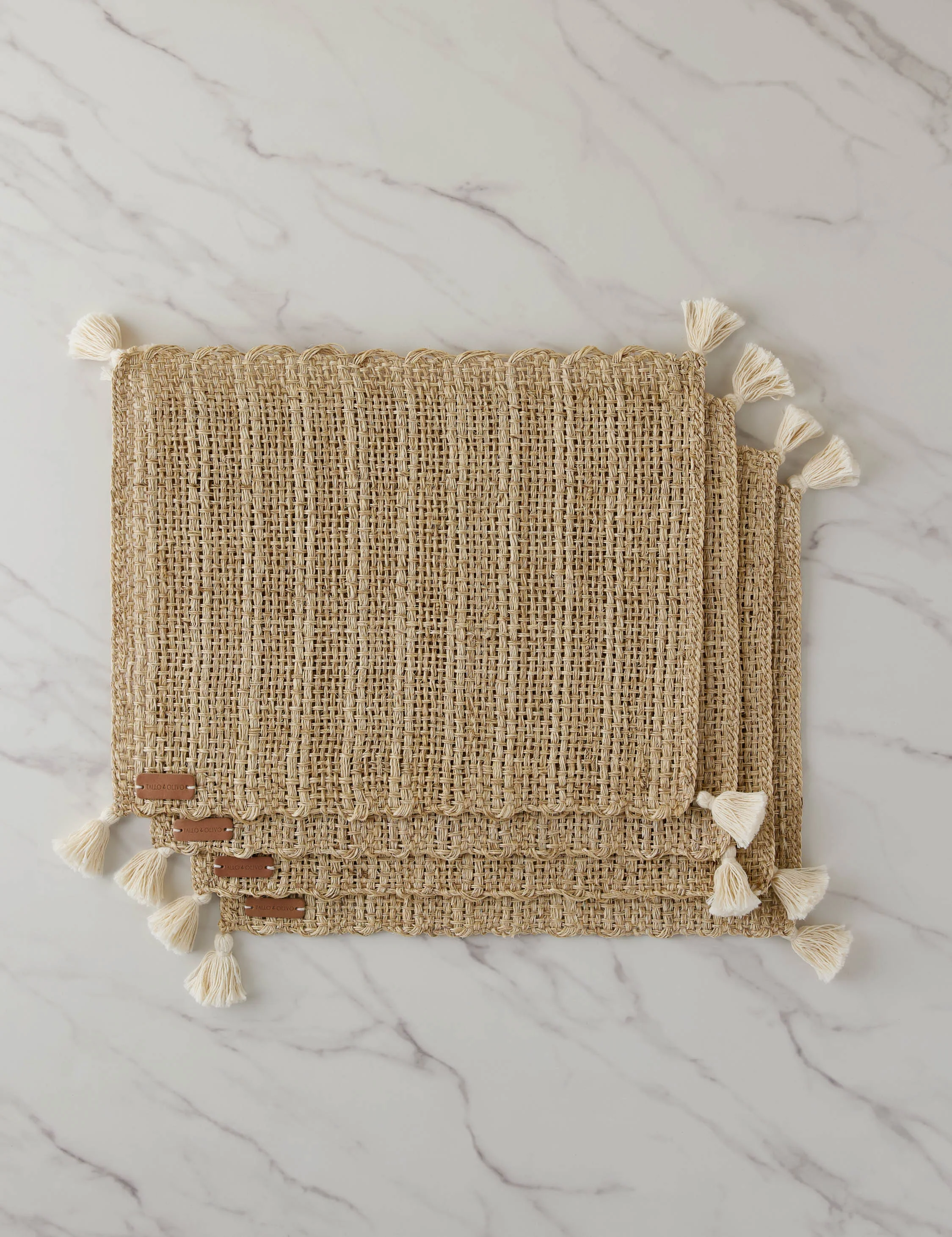 Tassel Placemats (Set of 4) by Tallo de Olivo - Image 2