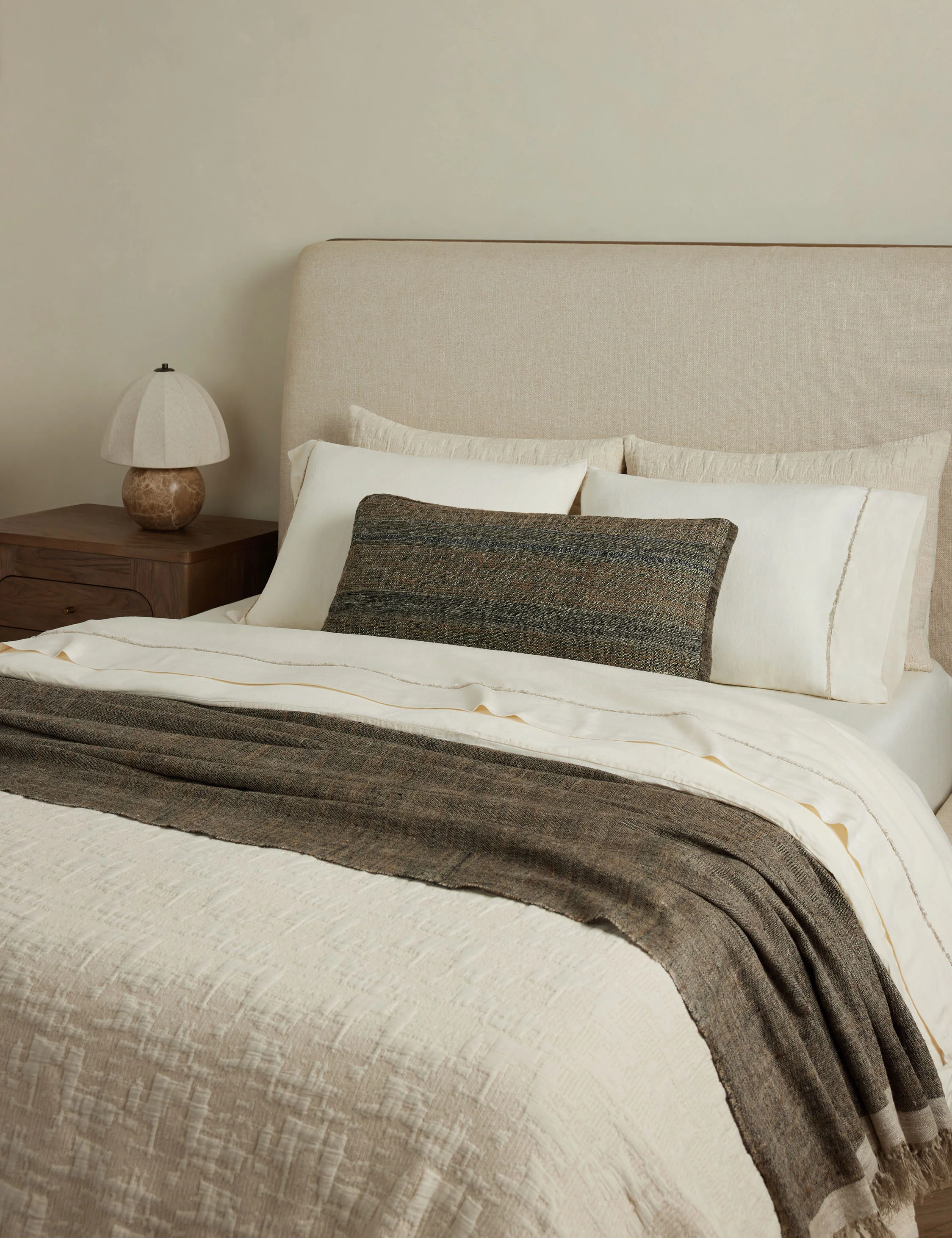 Teku Linen Silk Box Pillow by DISC Interiors - Image 6