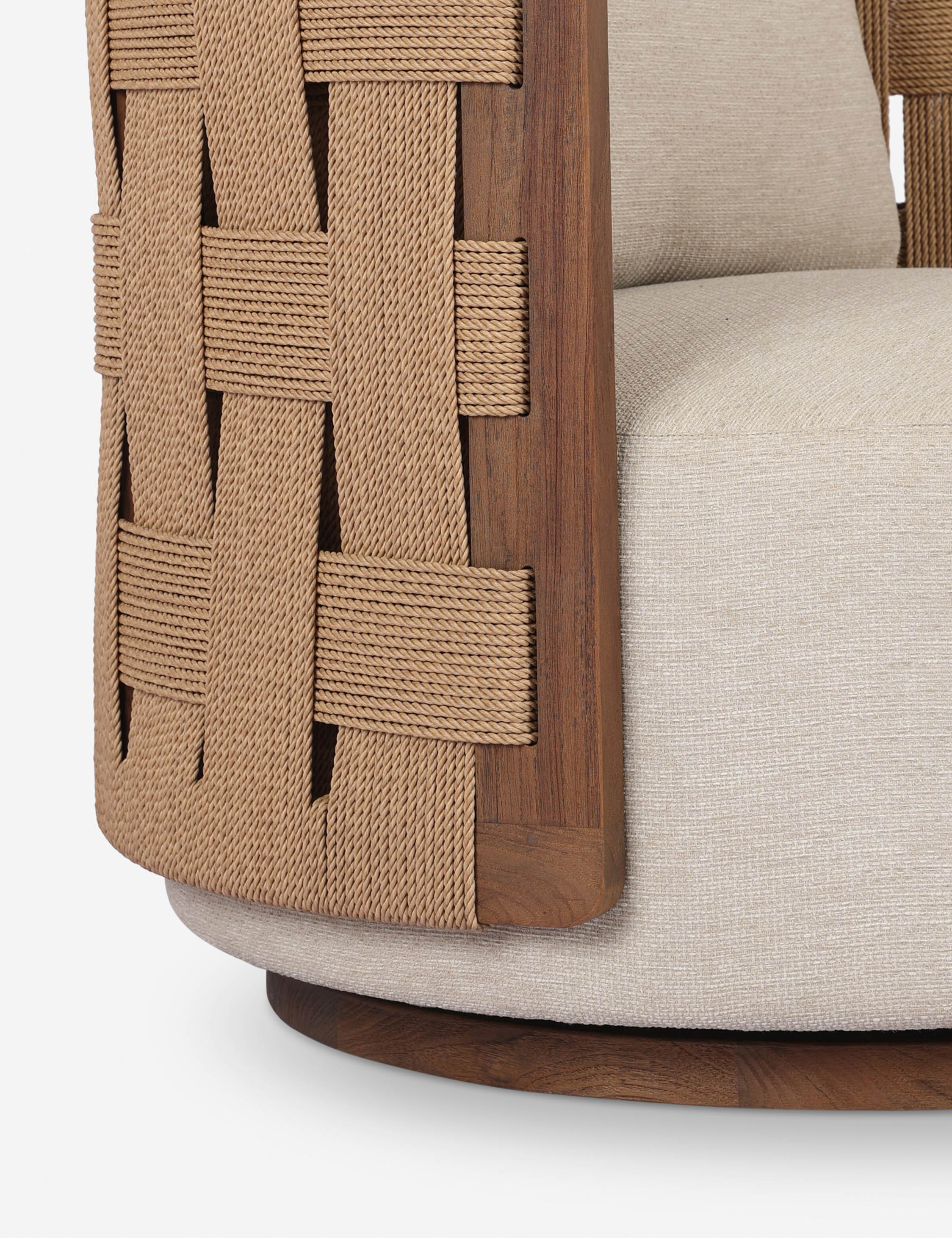 Tema Outdoor Swivel Chair - Image 5