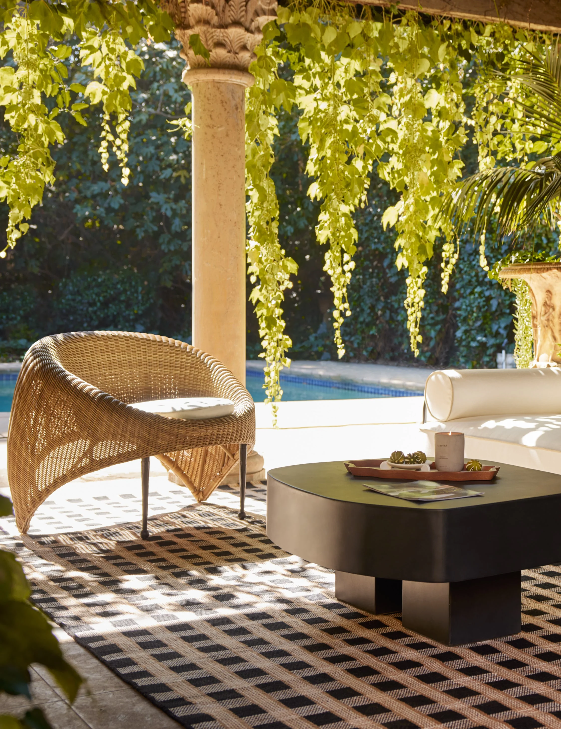Thatcher Handwoven Indoor/Outdoor Rug Swatch by Sarah Sherman Samuel - Image 5