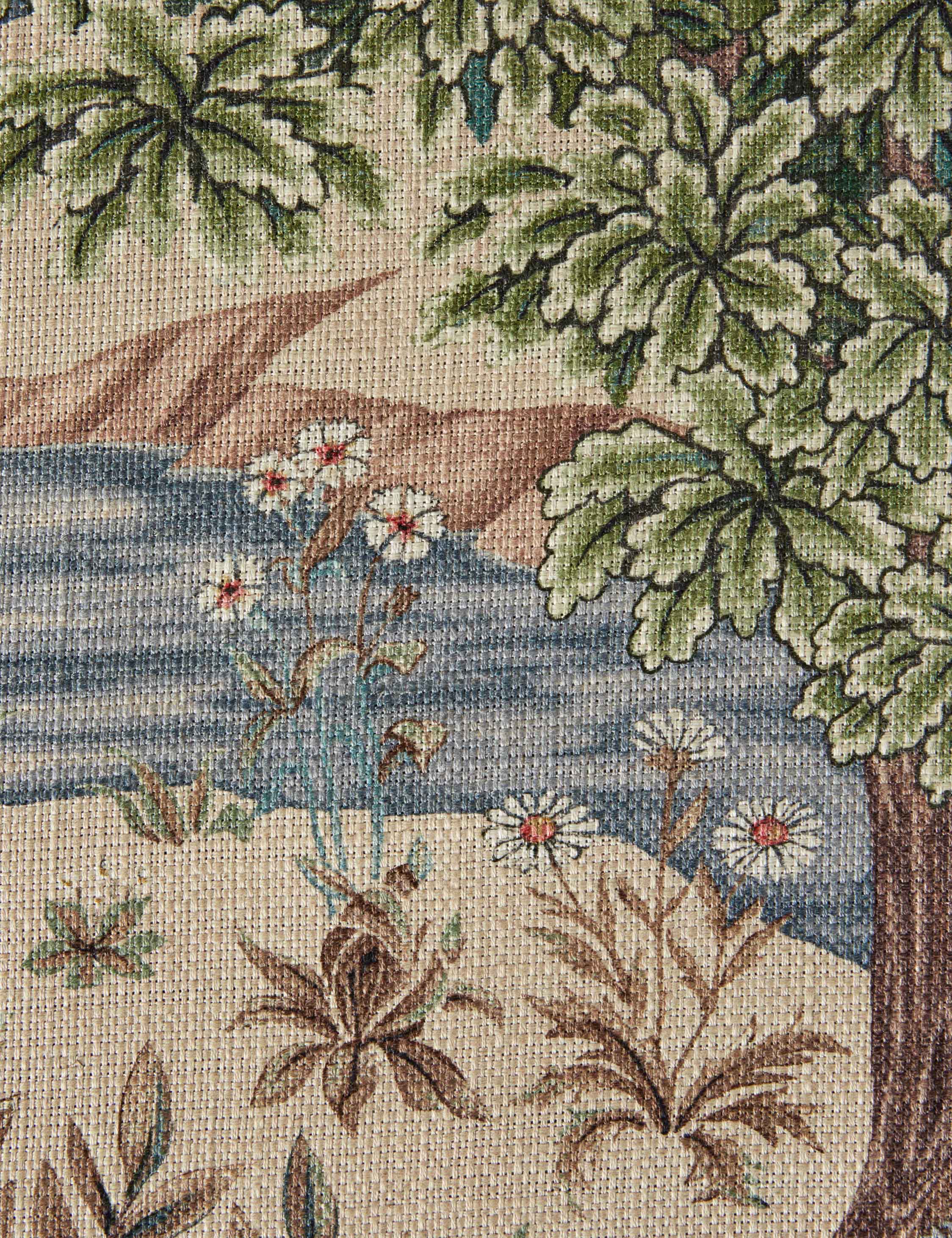 The Brook Tapestry Viscose Fabric by Morris & Co. - Image 2