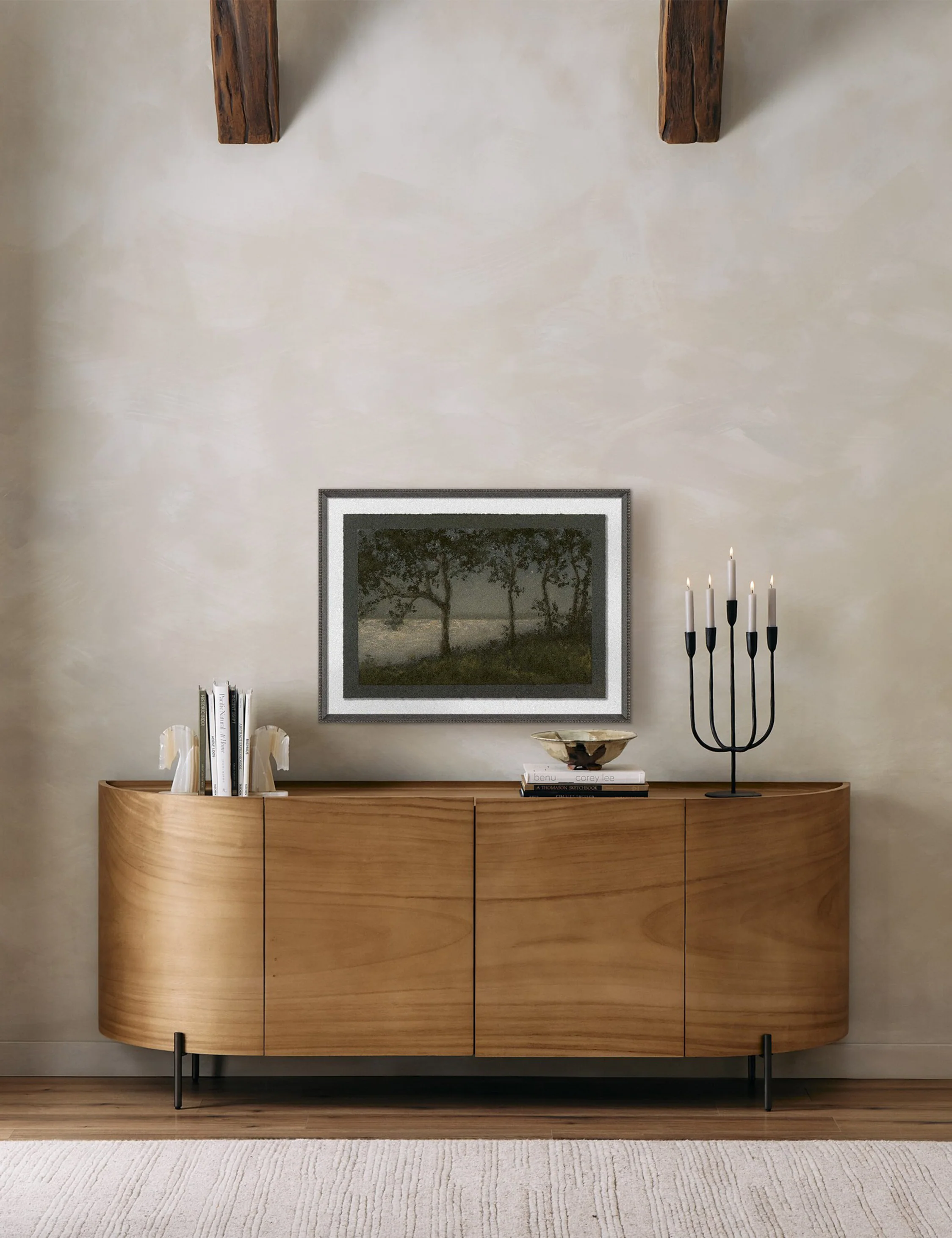 The Night Is Bright Wall Art by Lina Gordievsky