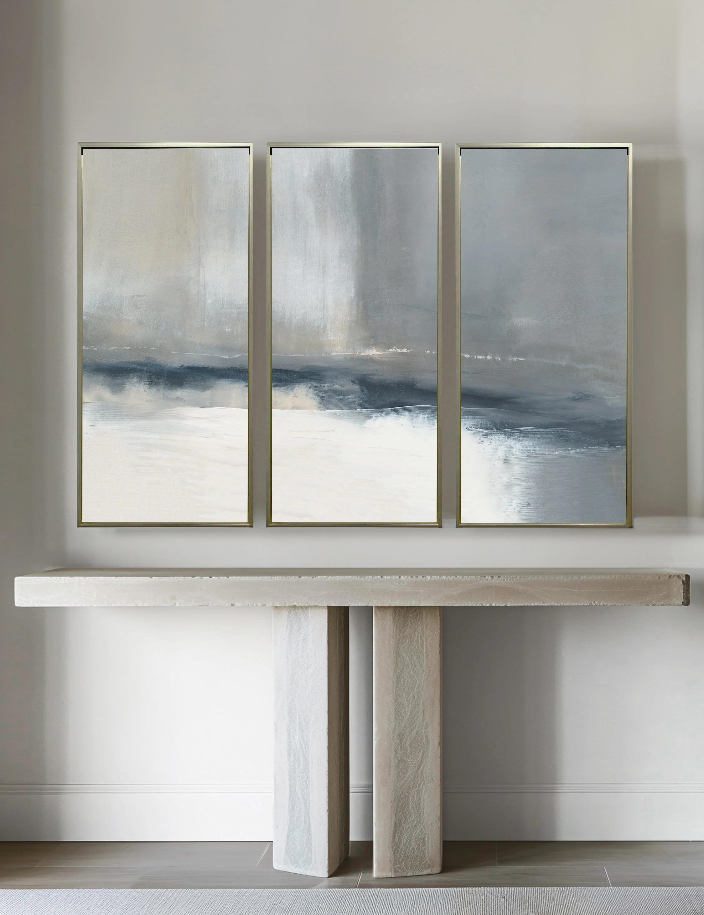 The Strand No. 5 Triptych Wall Art (Set of 3) by Carol Benson-Cobb - Image 3