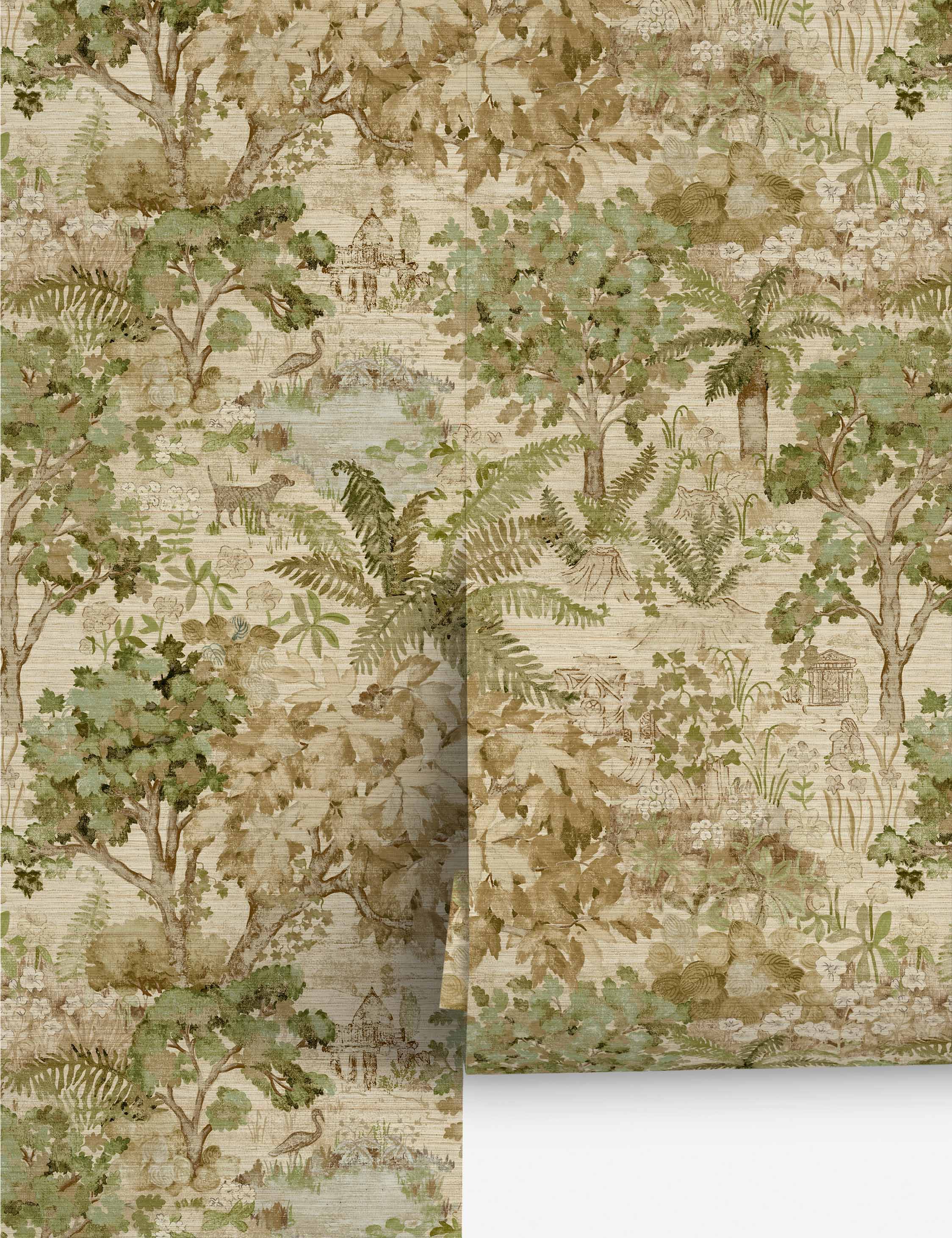 The Stumpery Wallpaper by Sanderson - Image 5