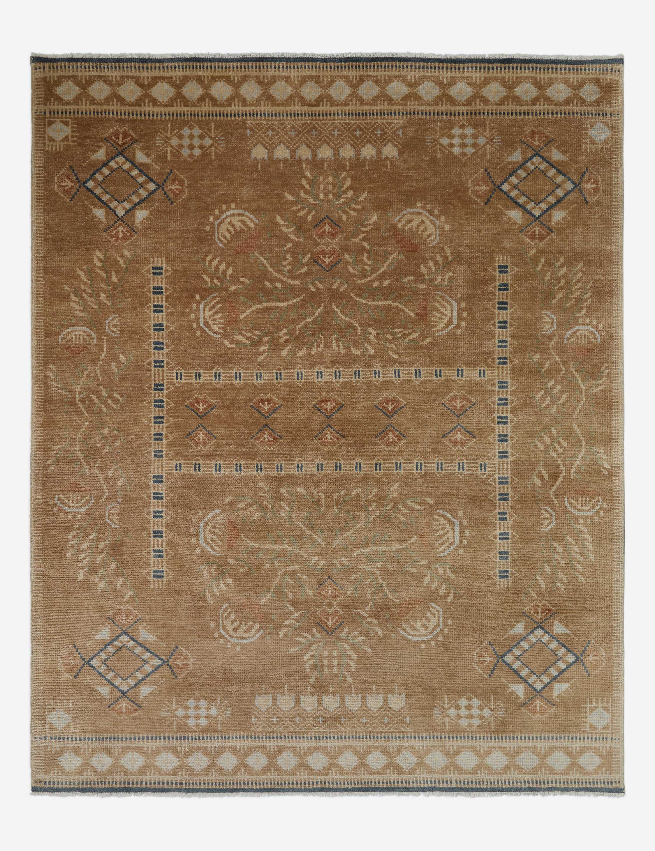 Theda Hand-Knotted Wool Rug Swatch - Image 4