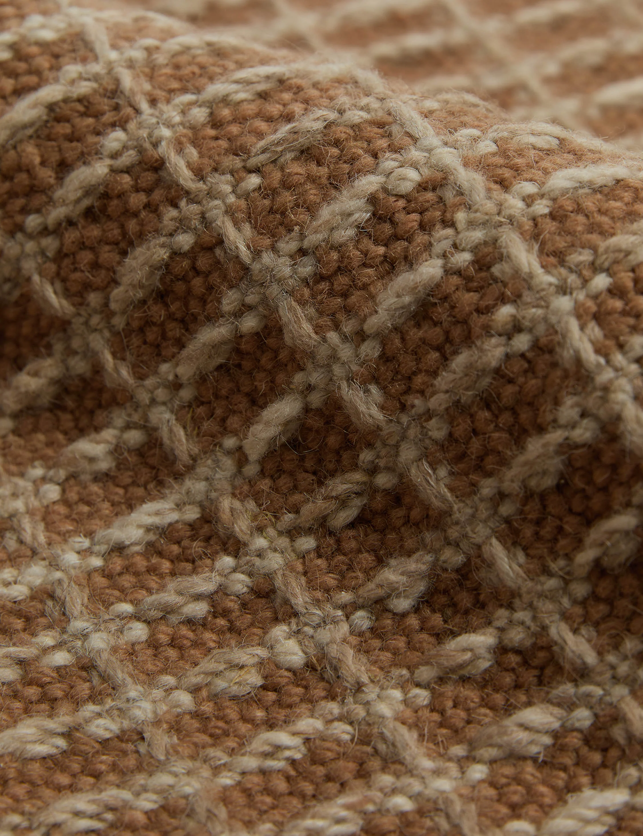 Thompson Handwoven Wool Rug Swatch, Blush - Image 2