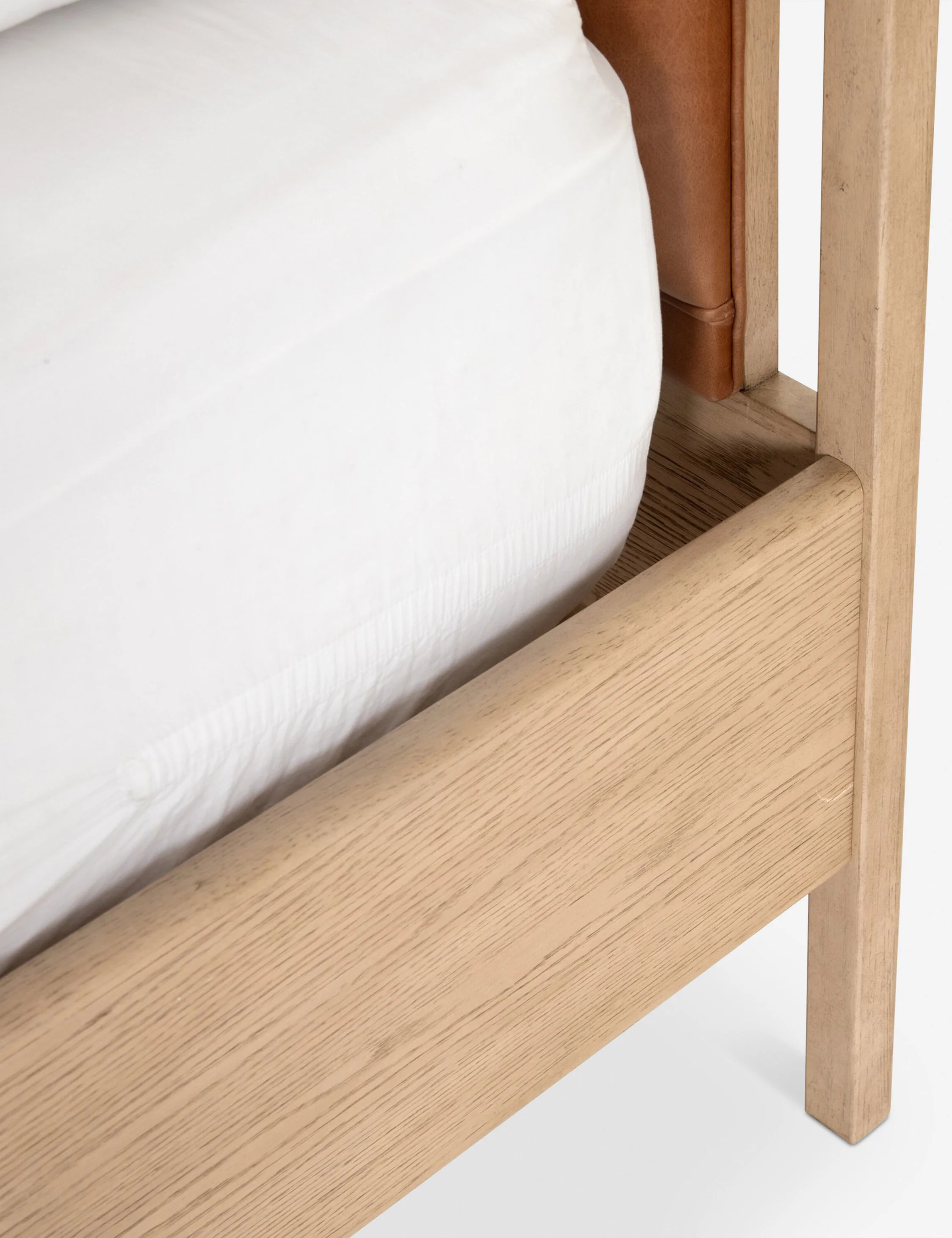 Tierney Leather Bed - Image 11