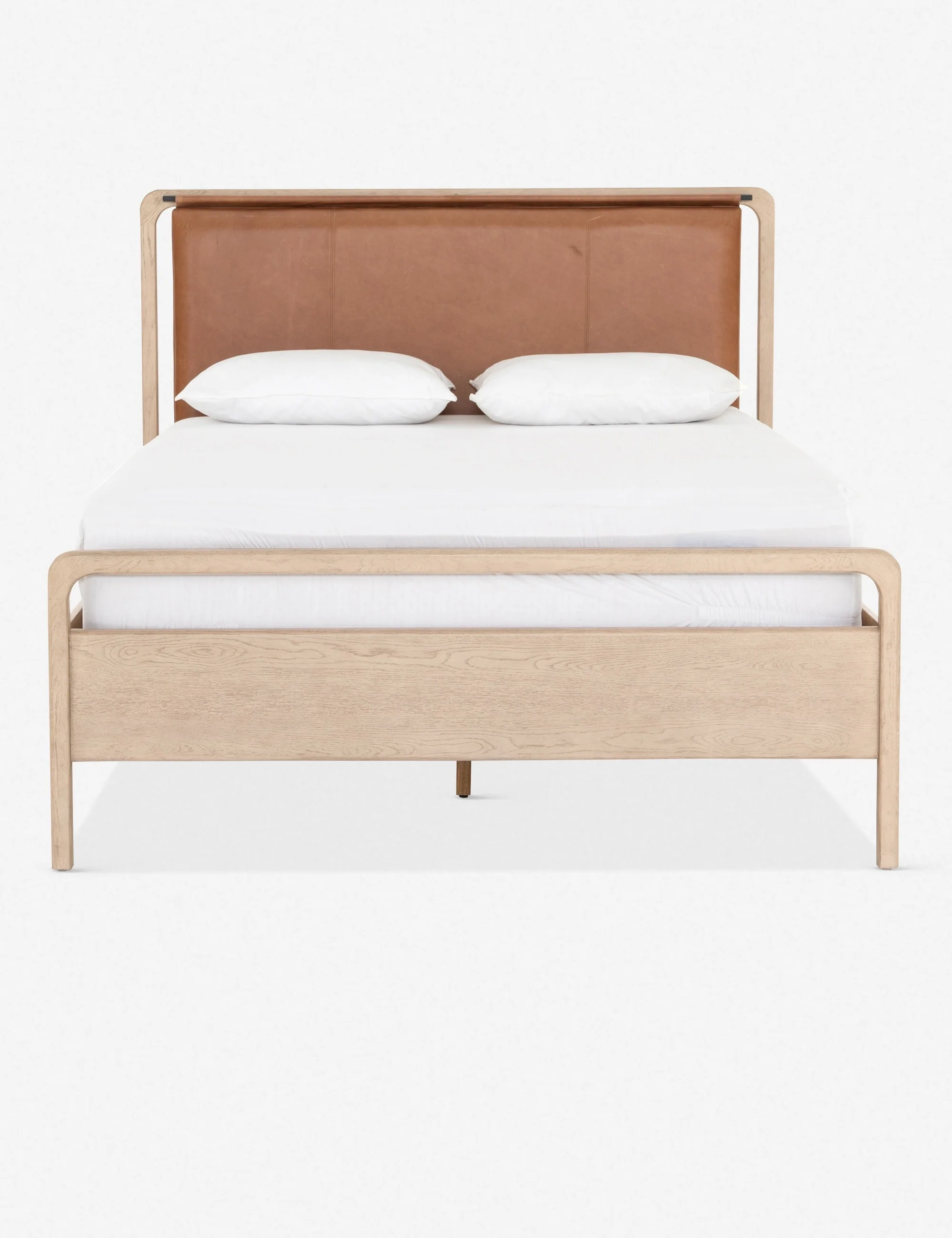 Tierney Leather Bed - Image 2