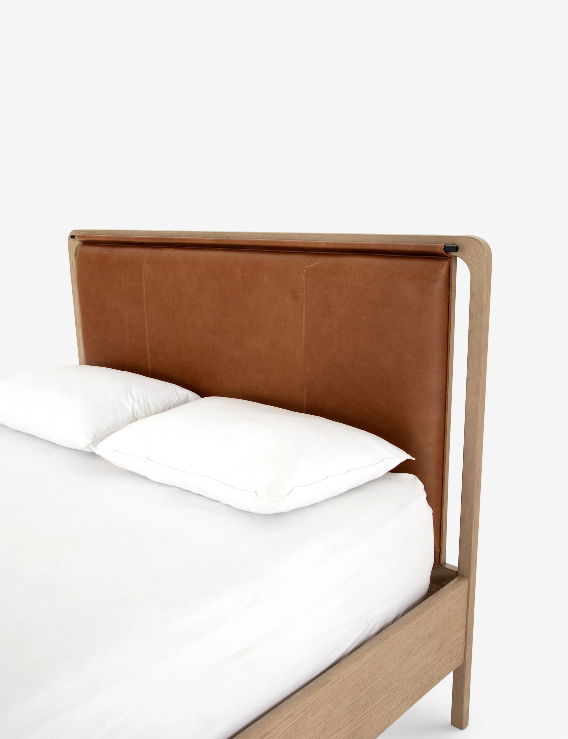 Tierney Leather Bed - Image 8