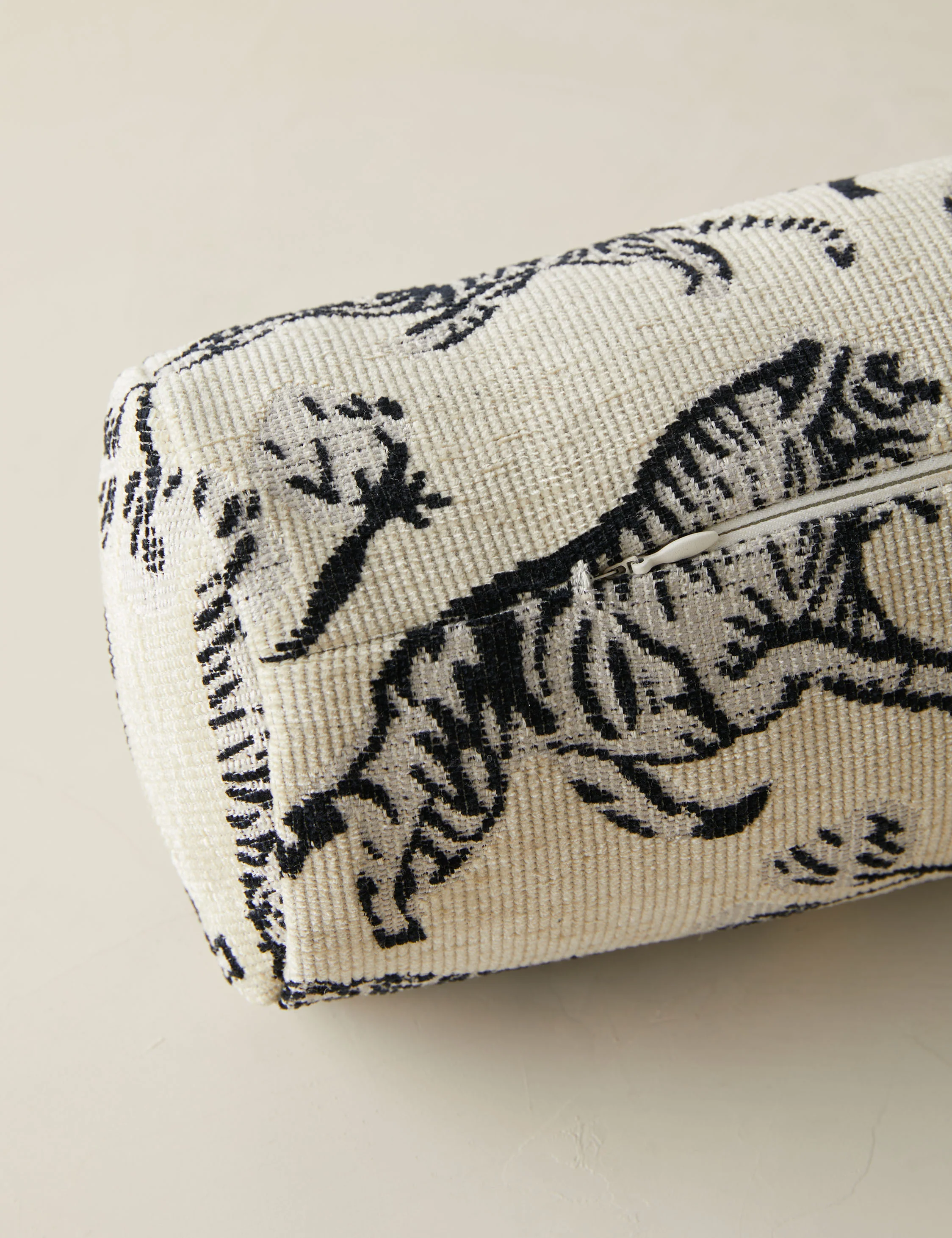 Tiger Jacquard Bolster Pillow by Sarah Sherman Samuel - Image 11