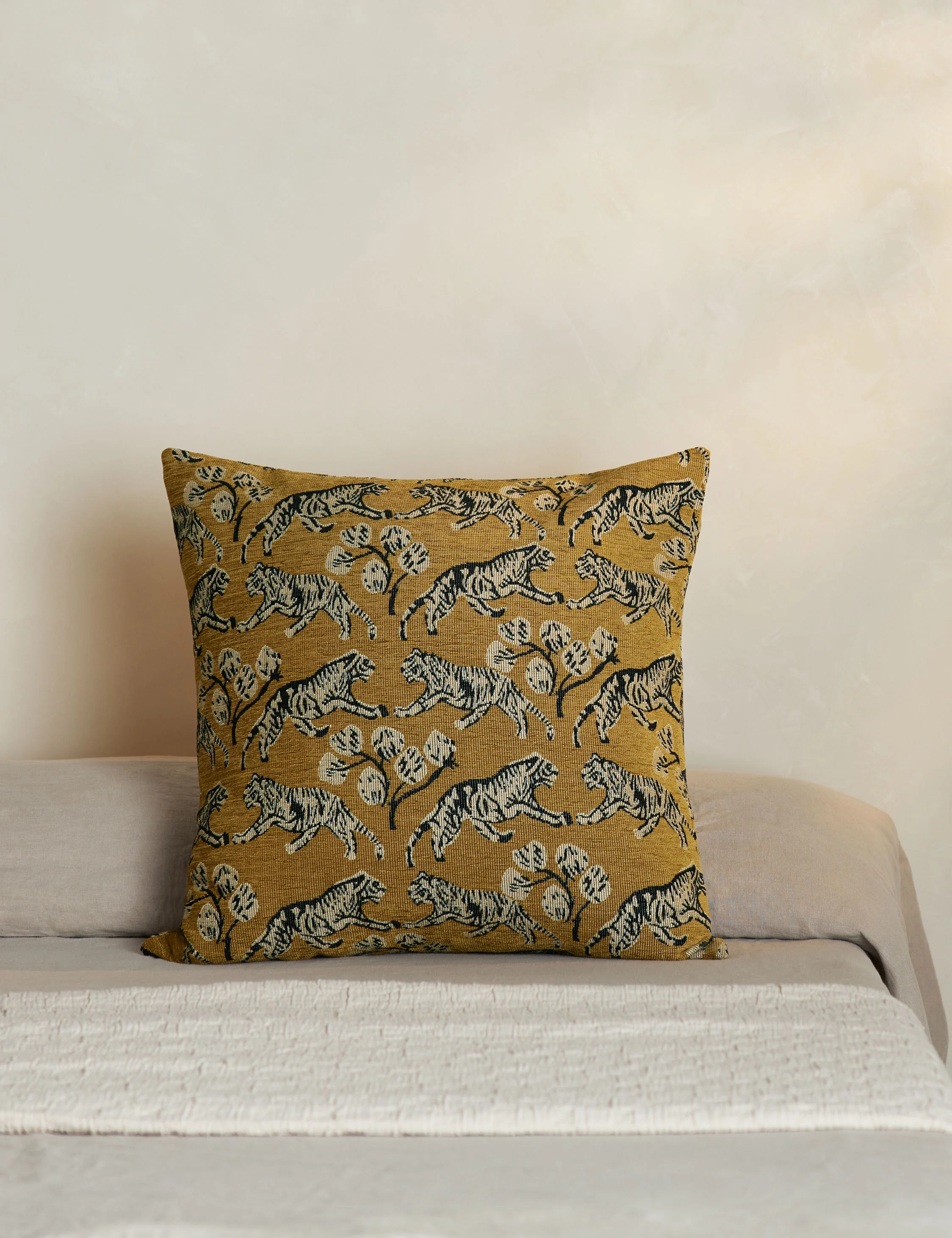 Tiger Jacquard Pillow by Sarah Sherman Samuel - Image 8