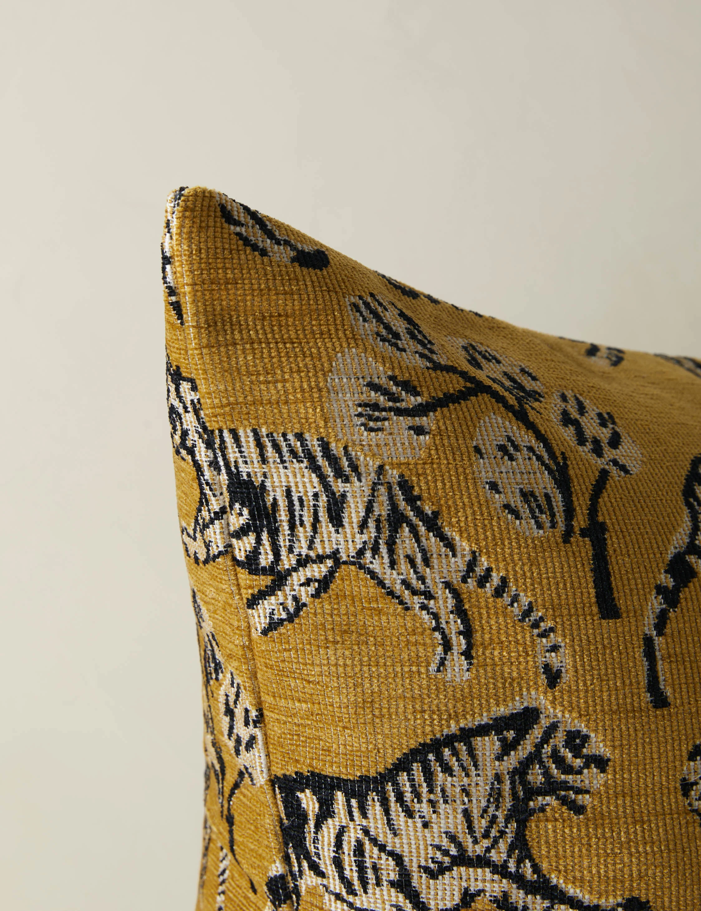 Tiger Jacquard Pillow by Sarah Sherman Samuel - Image 9