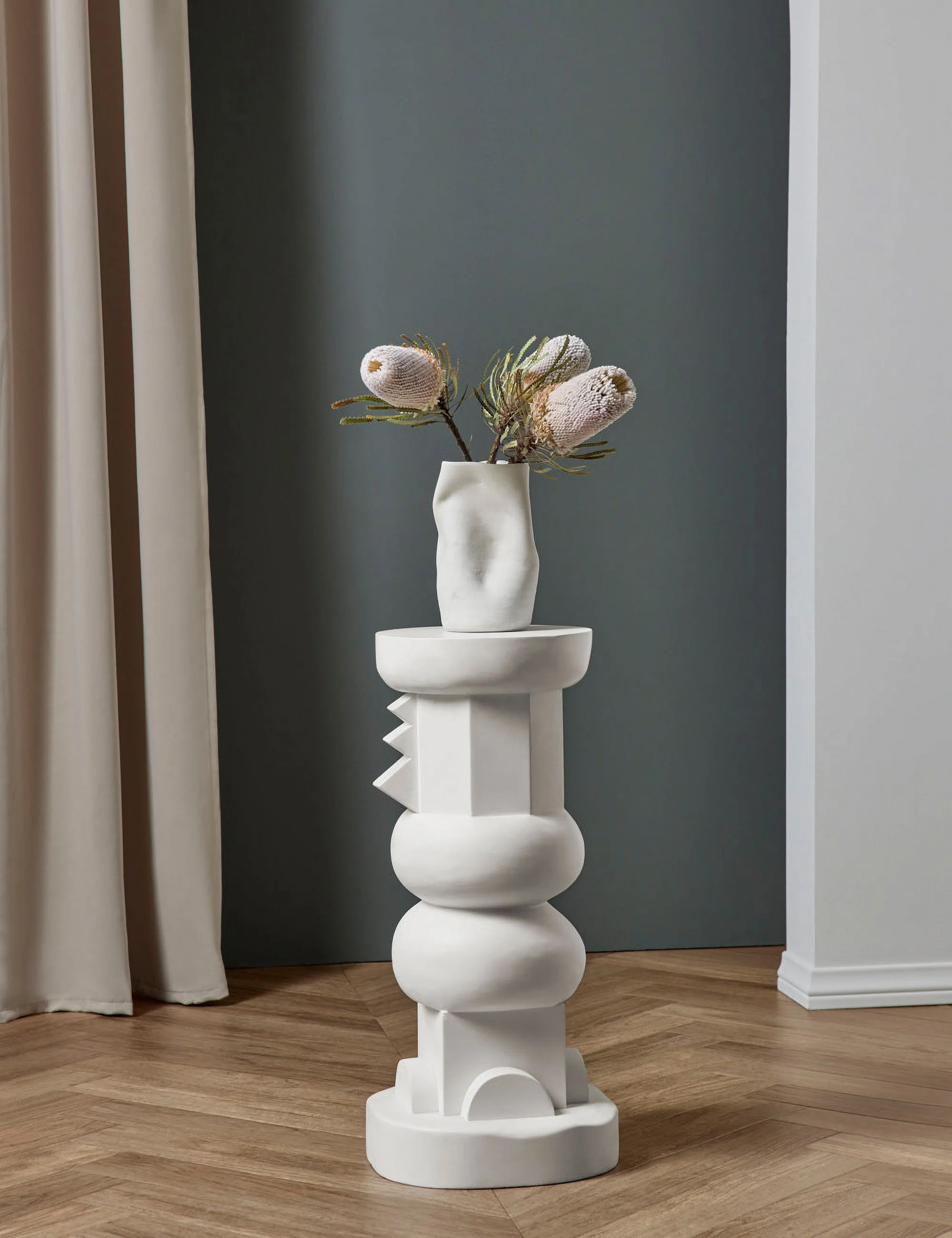 Toivo Pedestal by Sarah Sherman Samuel - Image 7