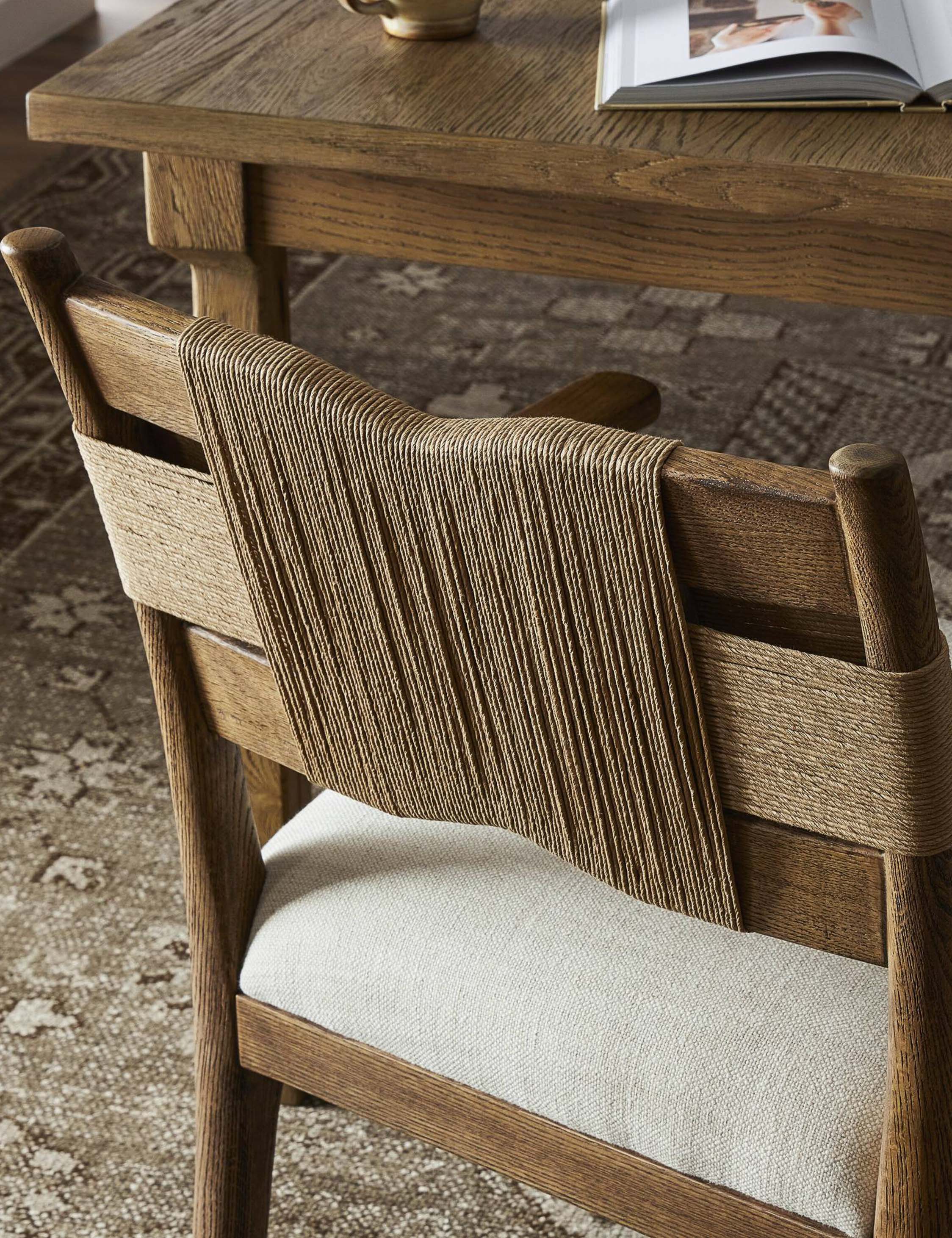 Tova Dining Arm Chair by Amber Lewis x Four Hands - Image 6